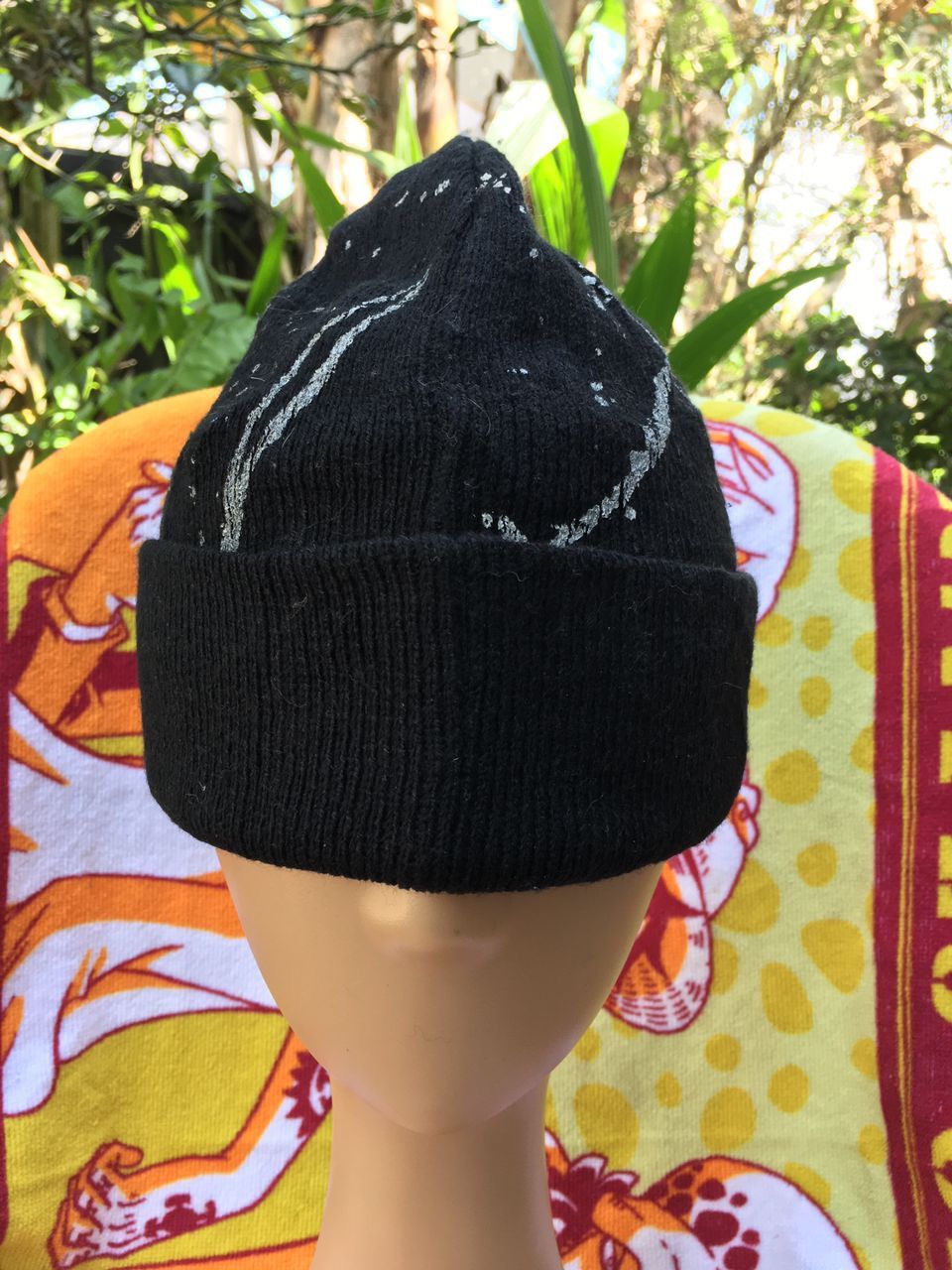 Other Casual Splotter black beanie’s Size ONE SIZE - 1 Thumbnail