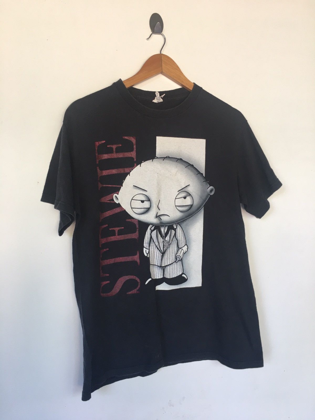 Cartoon Network Vintage Stewie Griffin/ family guy shirt gangster Size US M / EU 48-50 / 2 - 3 Thumbnail