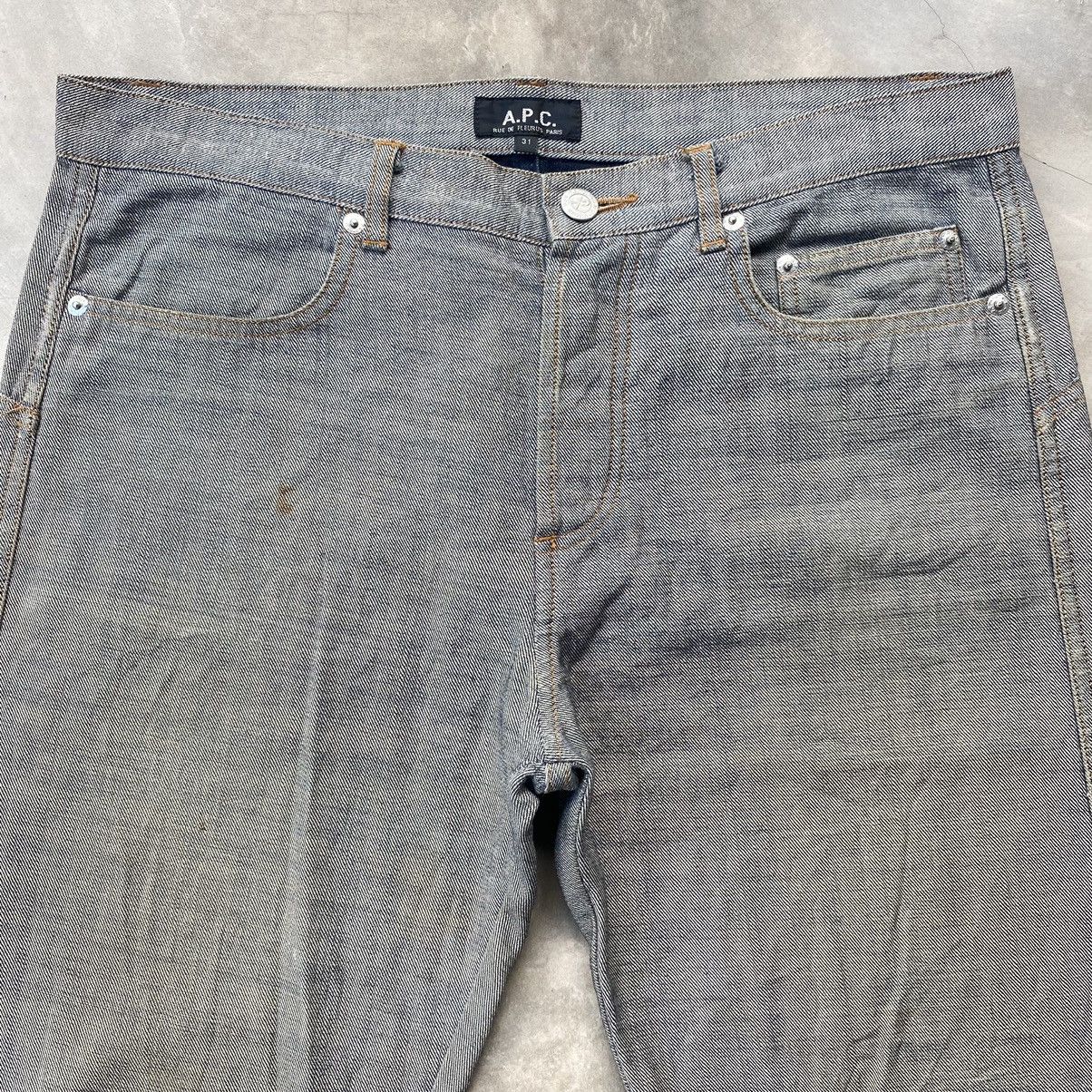 Apc jeans Rue De Fleurus Paris Reverse jeans