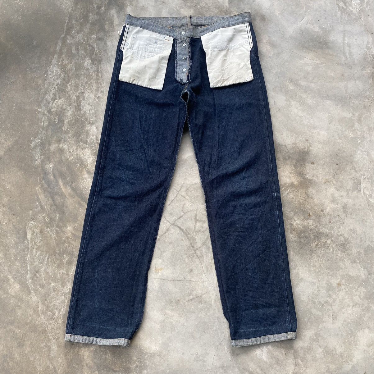 Apc jeans Rue De Fleurus Paris Reverse jeans