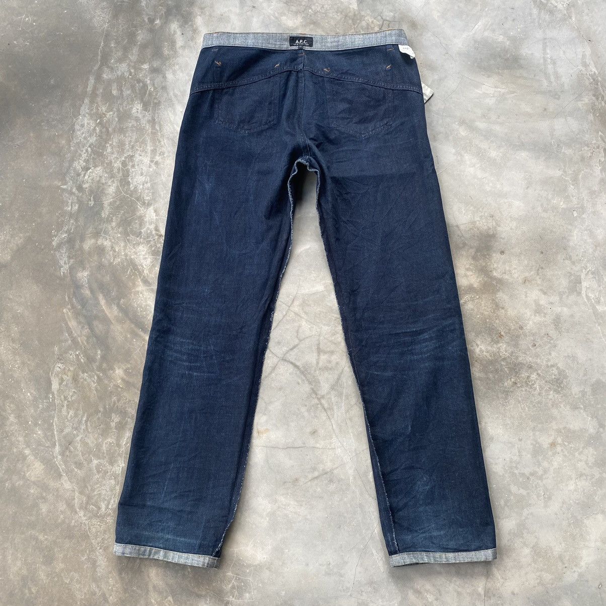 Apc jeans Rue De Fleurus Paris Reverse jeans