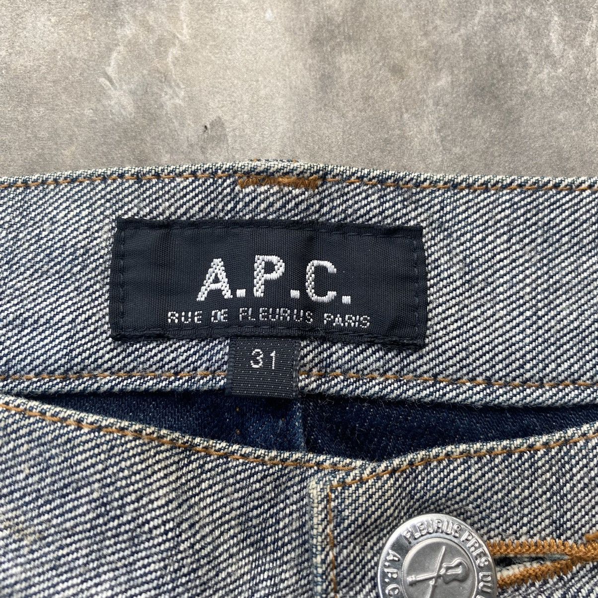 Apc jeans Rue De Fleurus Paris Reverse jeans