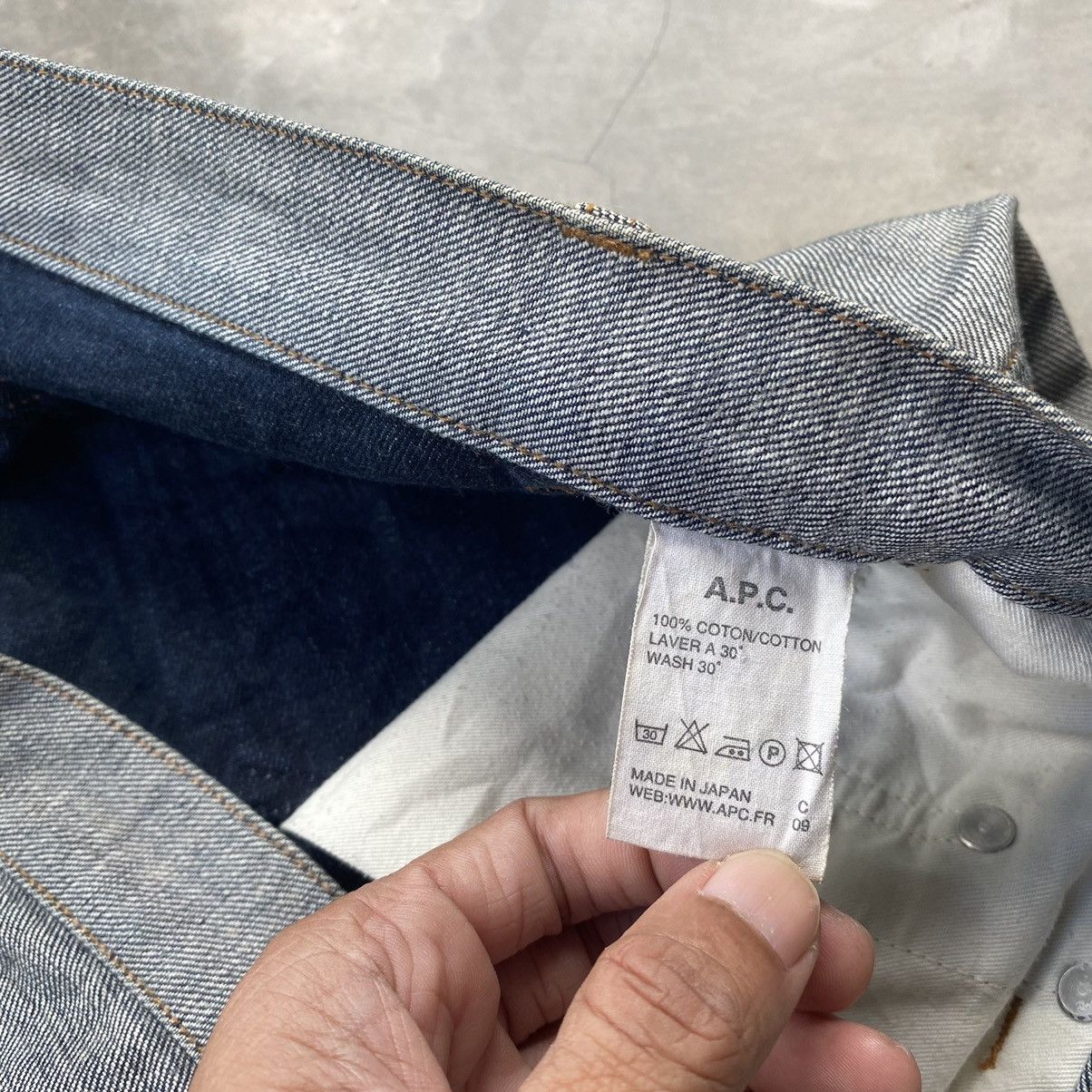 Apc jeans Rue De Fleurus Paris Reverse jeans