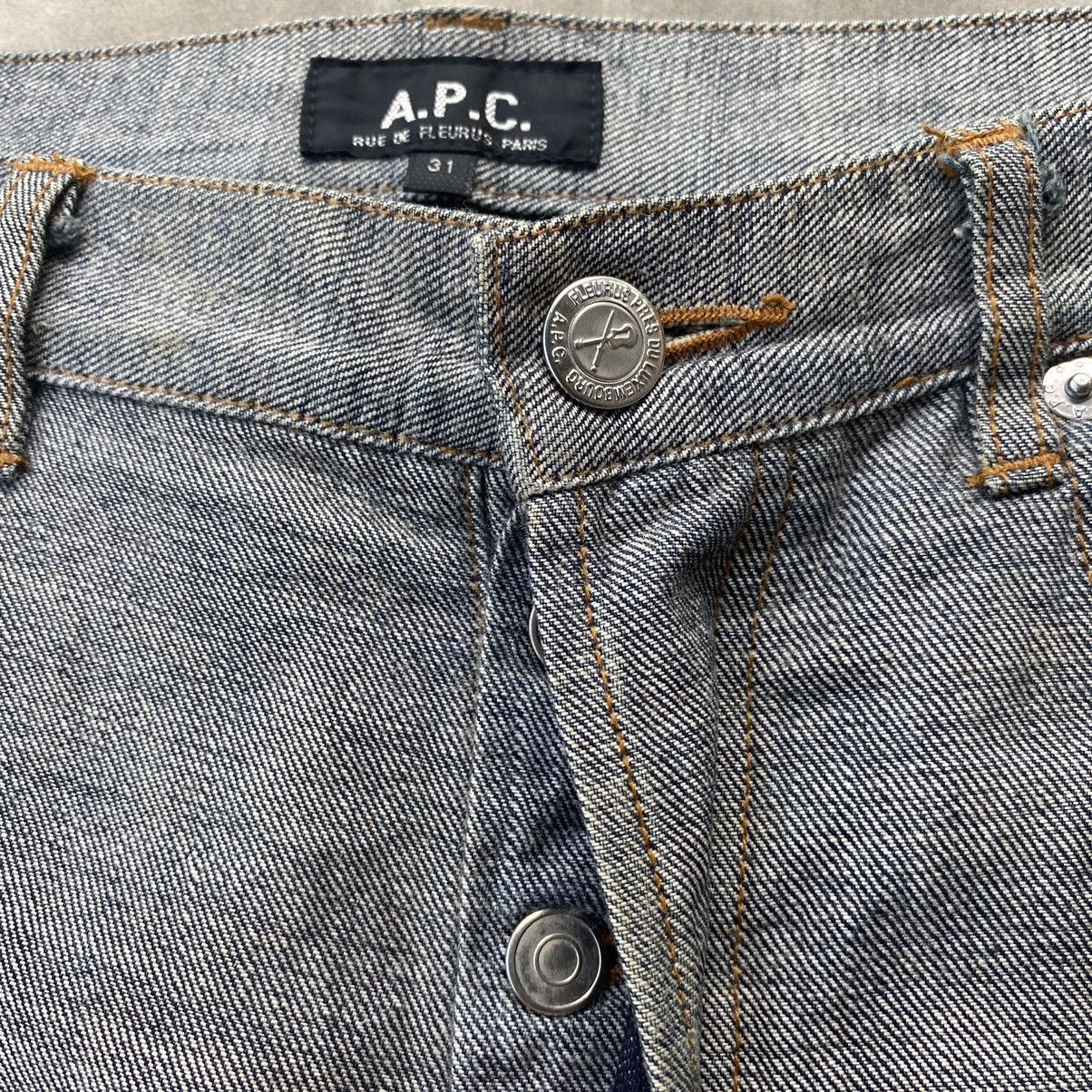 Apc jeans Rue De Fleurus Paris Reverse jeans