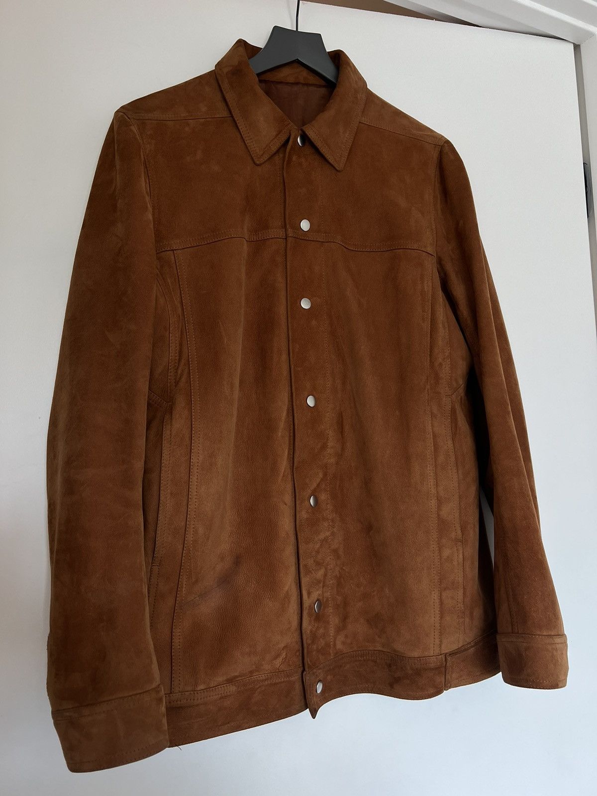 Rick Owens Rick Owens LARRY Suede/Silk Size US L / EU 52-54 / 3 - 1 Thumbnail