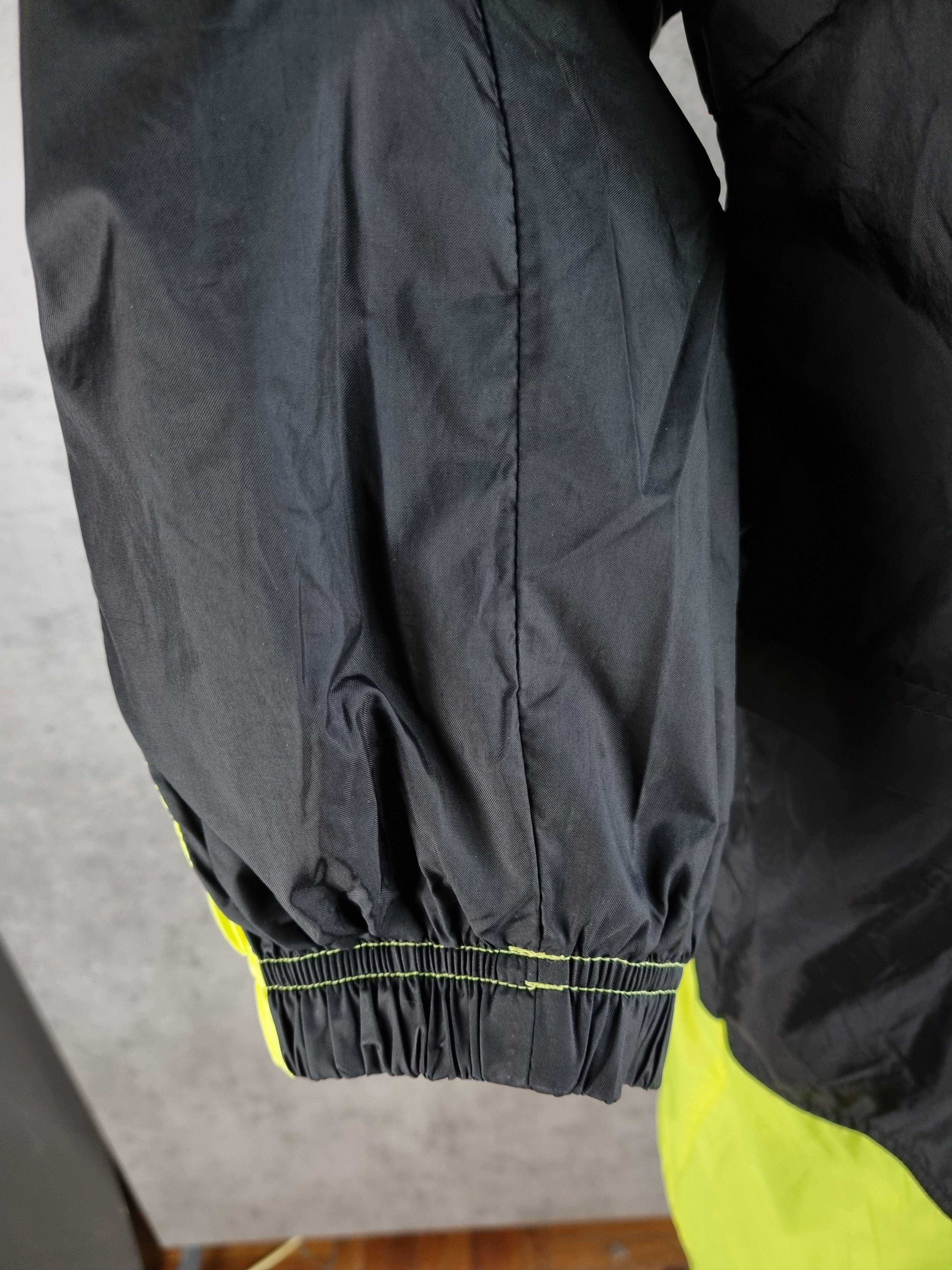 Nike × Vintage 90s Nike BORUSIA BVB Nylon Big Swoosh Track top Size US XL / EU 56 / 4 - 14 Thumbnail