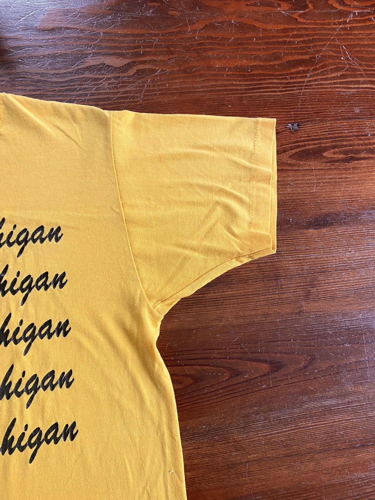 Vintage Vintage 80’s Western Michigan Broncos Single Stitch Bike Tee Size US L / EU 52-54 / 3 - 5 Thumbnail