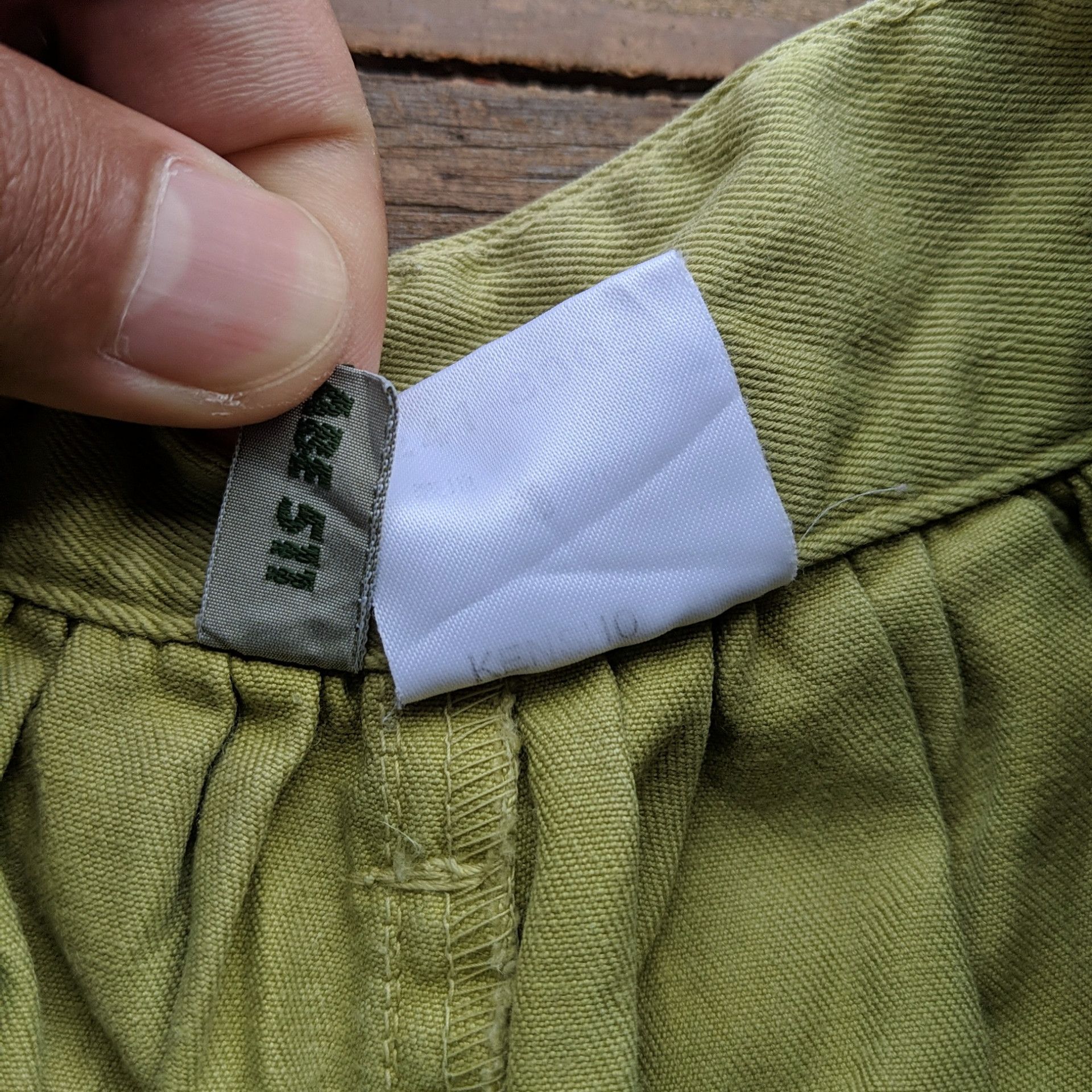 Japanese Brand W22 Vintage Kensho Abe 511 Very Rare Fashion Pants Size 22" - 8 Thumbnail