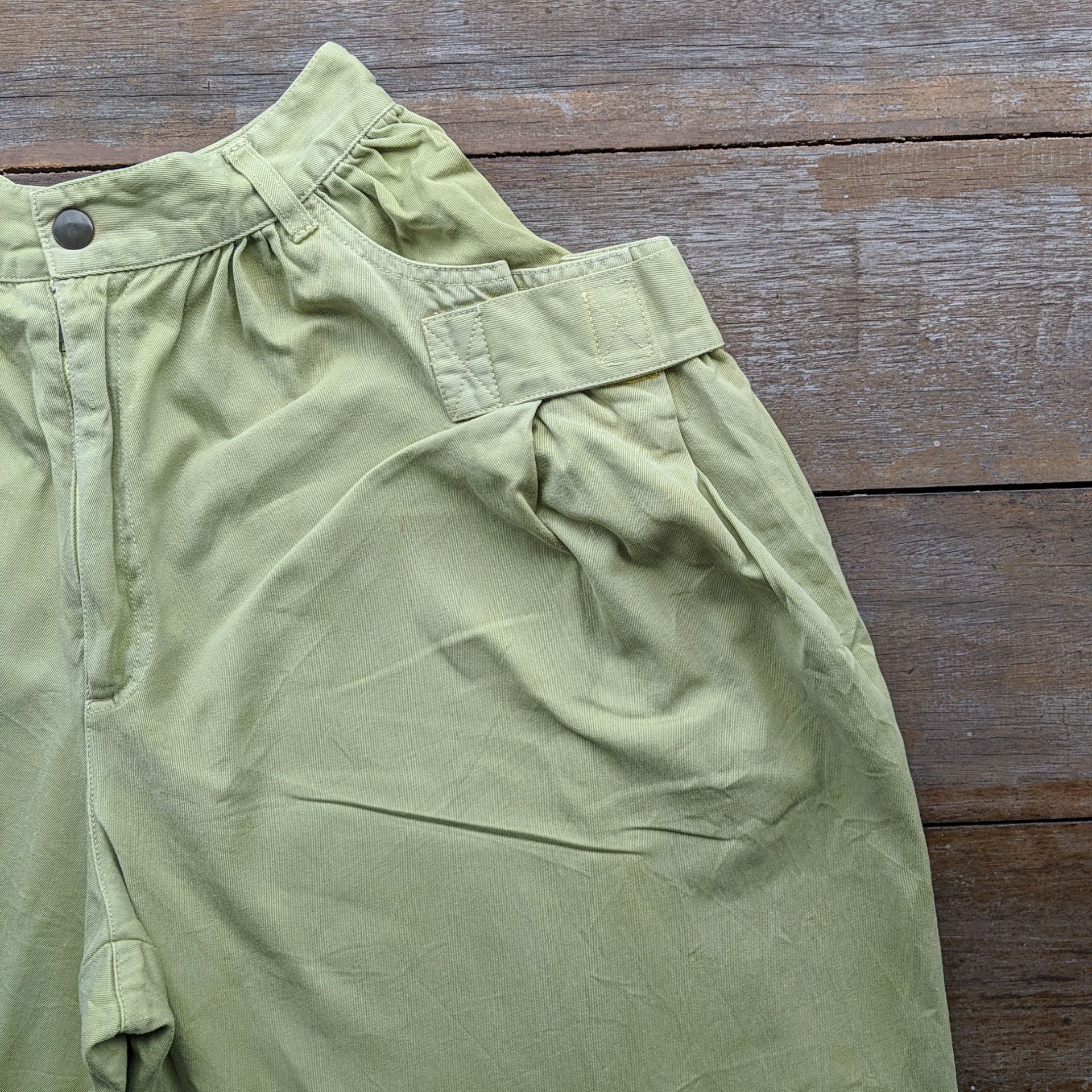 Japanese Brand W22 Vintage Kensho Abe 511 Very Rare Fashion Pants Size 22" - 4 Thumbnail