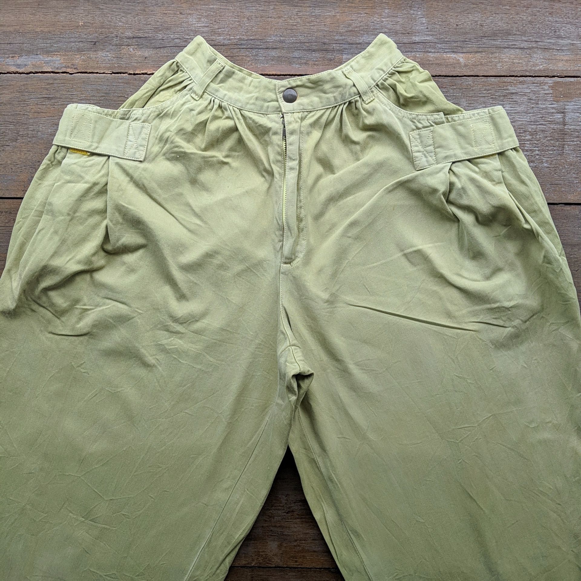 Japanese Brand W22 Vintage Kensho Abe 511 Very Rare Fashion Pants Size 22" - 2 Thumbnail
