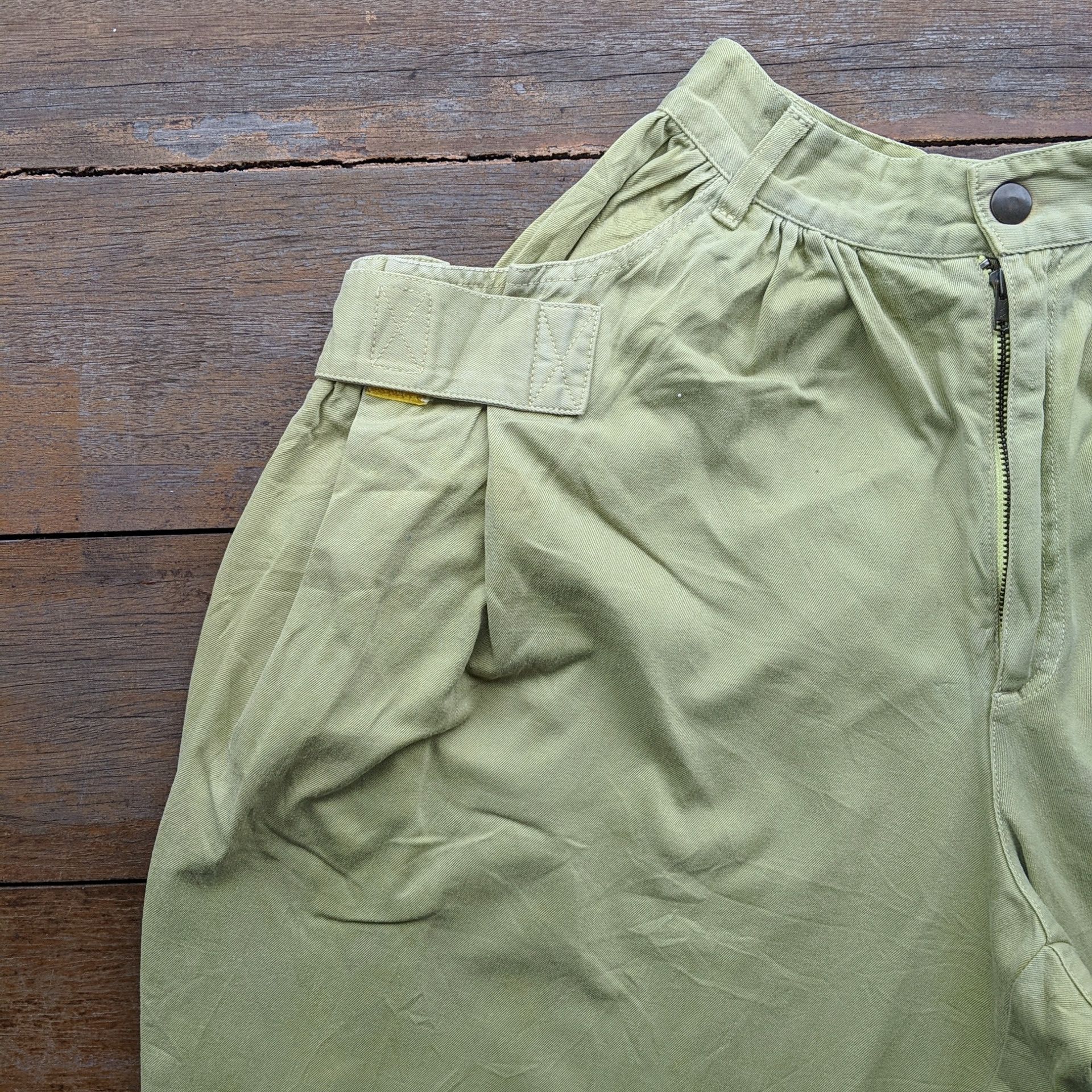 Japanese Brand W22 Vintage Kensho Abe 511 Very Rare Fashion Pants Size 22" - 3 Thumbnail