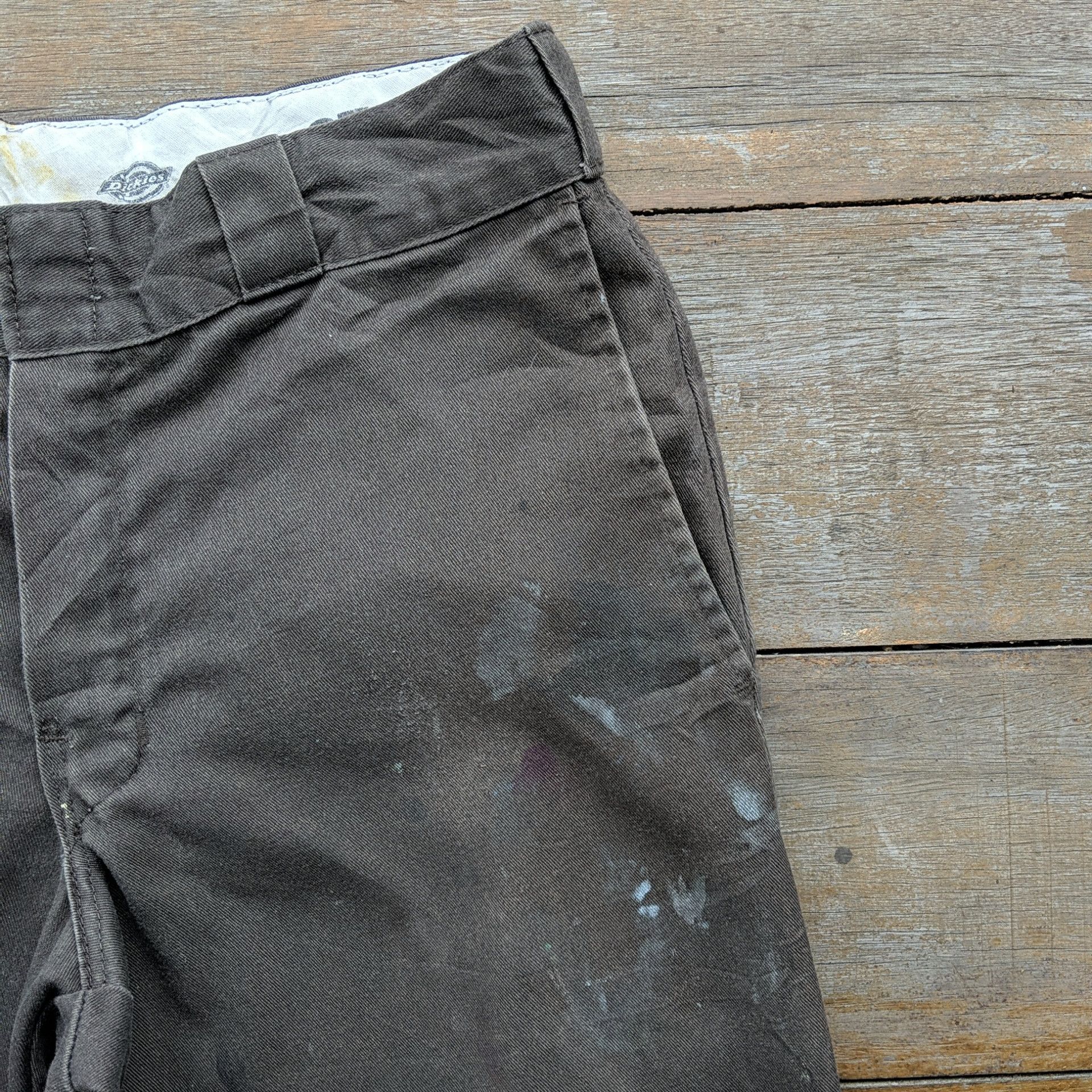 Dickies Vintage Dickies Paint Distressed Casual Pants Size US 30 / EU 46 - 4 Thumbnail