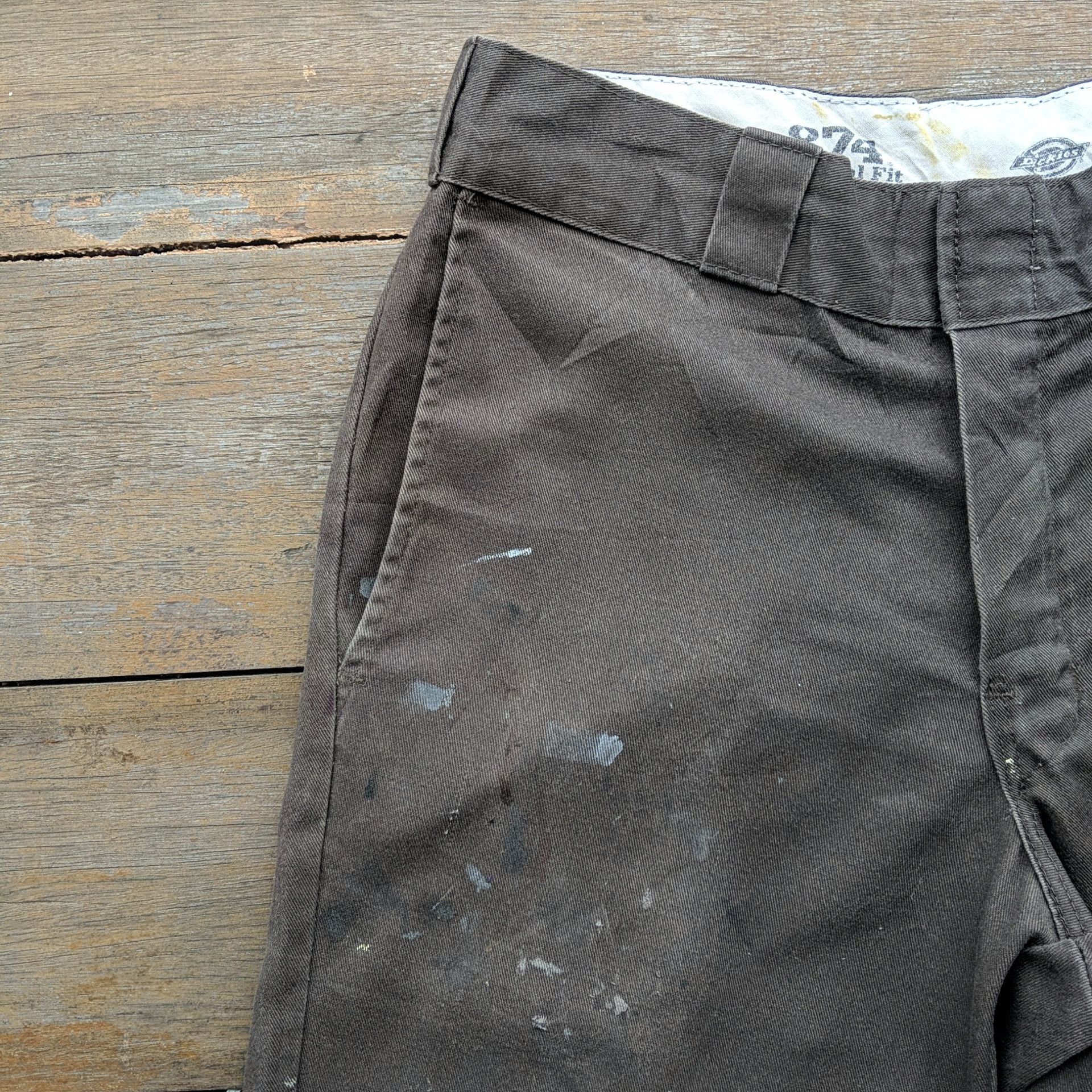 Dickies Vintage Dickies Paint Distressed Casual Pants Size US 30 / EU 46 - 3 Thumbnail