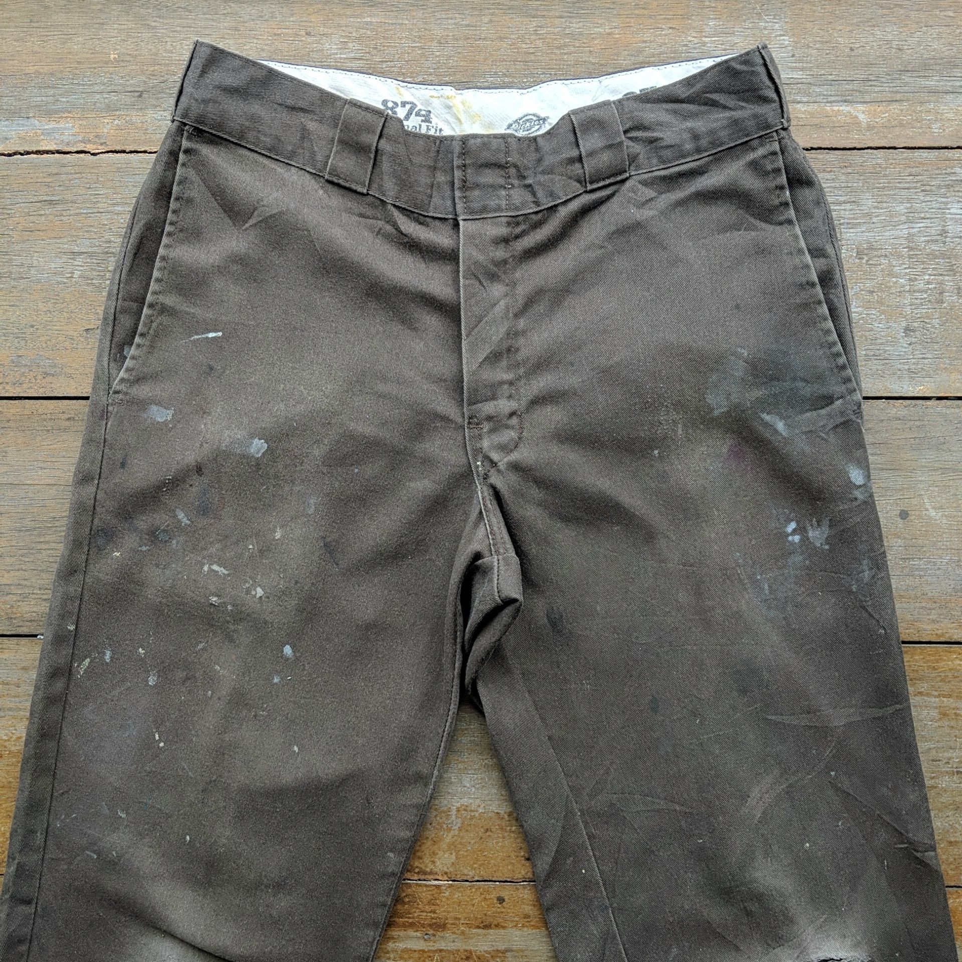Dickies Vintage Dickies Paint Distressed Casual Pants Size US 30 / EU 46 - 2 Thumbnail