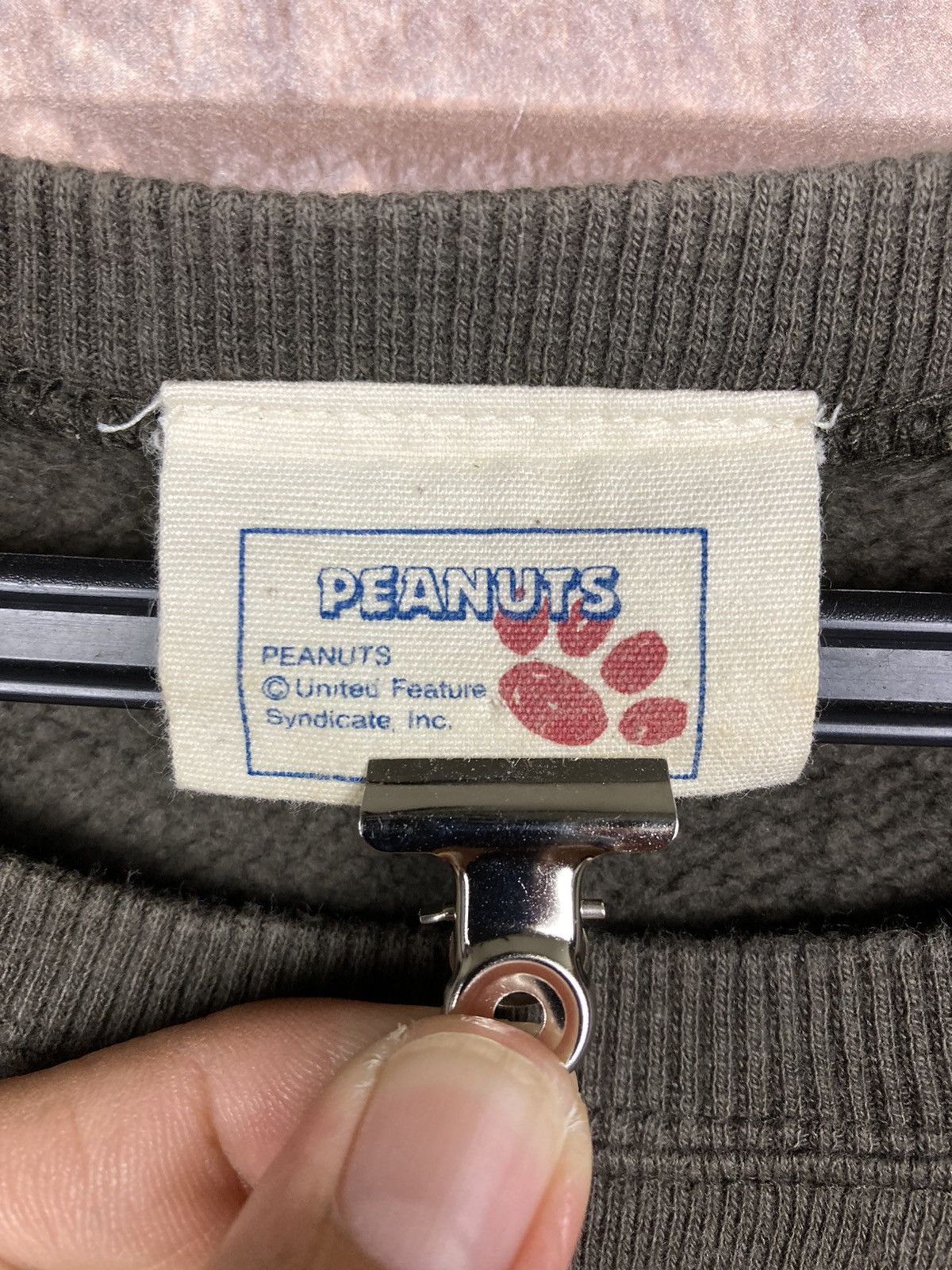 Peanuts Peanuts Big Logo Sweatshirt #44-4 Size US L / EU 52-54 / 3 - 4 Thumbnail