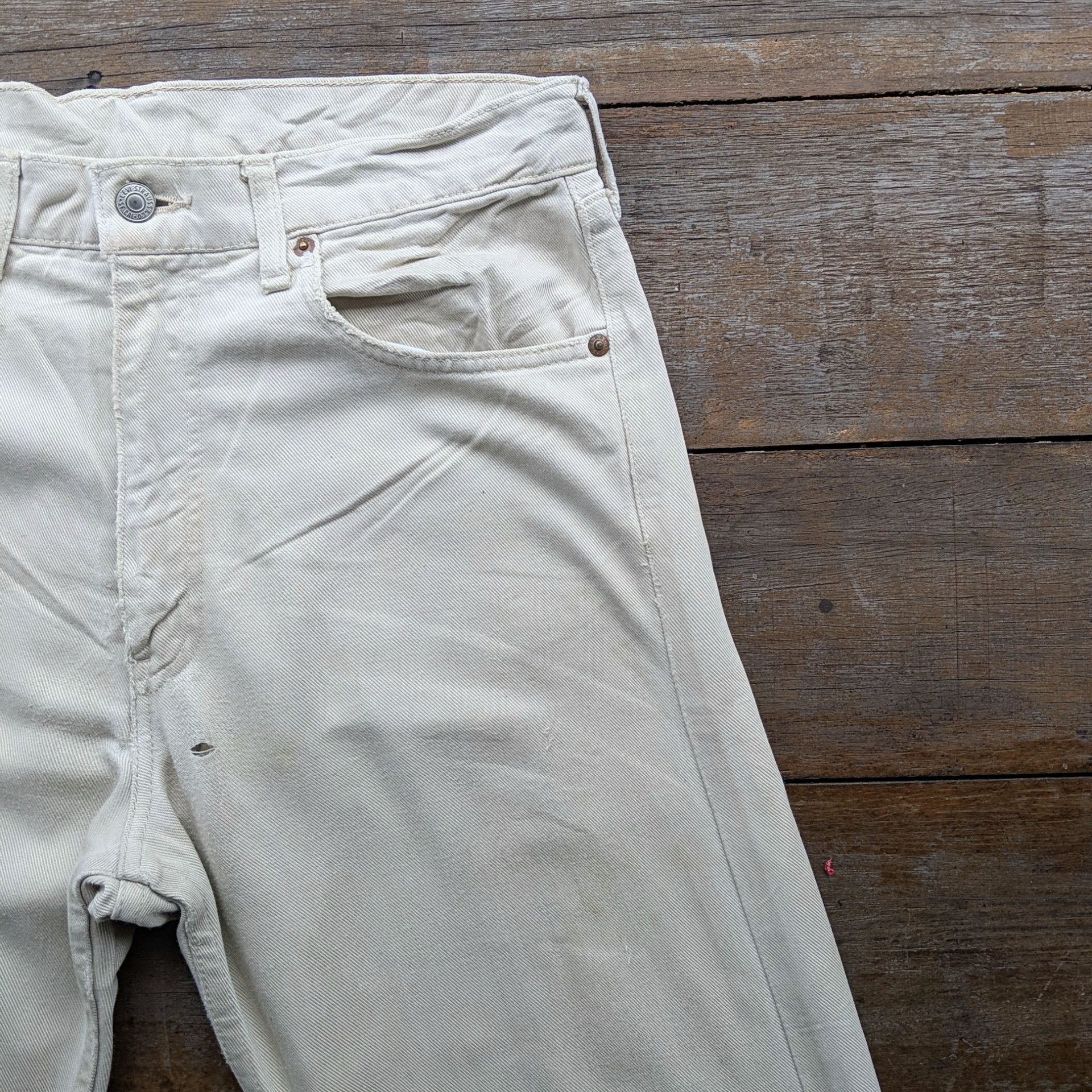 Japanese Brand × Levi's Vintage Levi's 512 Distressed Casual Pants Size US 32 / EU 48 - 4 Thumbnail
