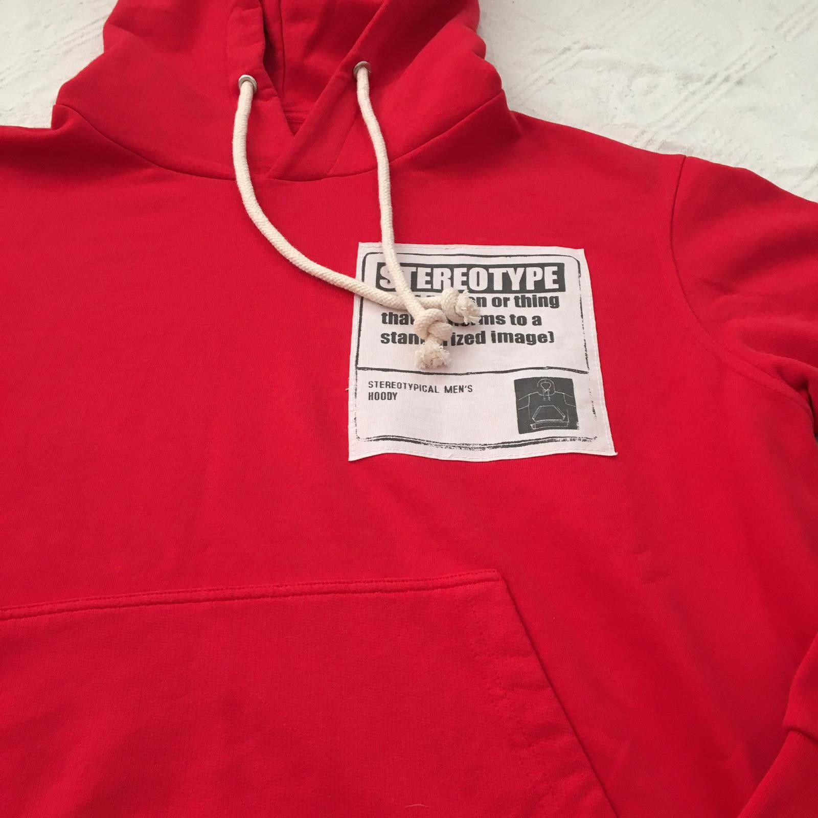 Maison Margiela Maison Margiela Stereotype Hoodie Red sz L 50 Size US M / EU 48-50 / 2 - 3 Thumbnail