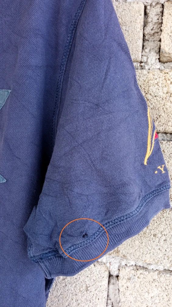 Polo Ralph Lauren × Ralph Lauren × Vintage 🔥🔥Vintage Polo Ralph Lauren Yacht Club T-Shirt Size US XL / EU 56 / 4 - 14 Thumbnail