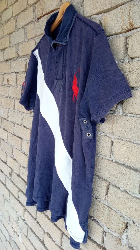Polo Ralph Lauren × Ralph Lauren × Vintage 🔥🔥Vintage Polo Ralph Lauren Yacht Club T-Shirt Size US XL / EU 56 / 4 - 8 Thumbnail