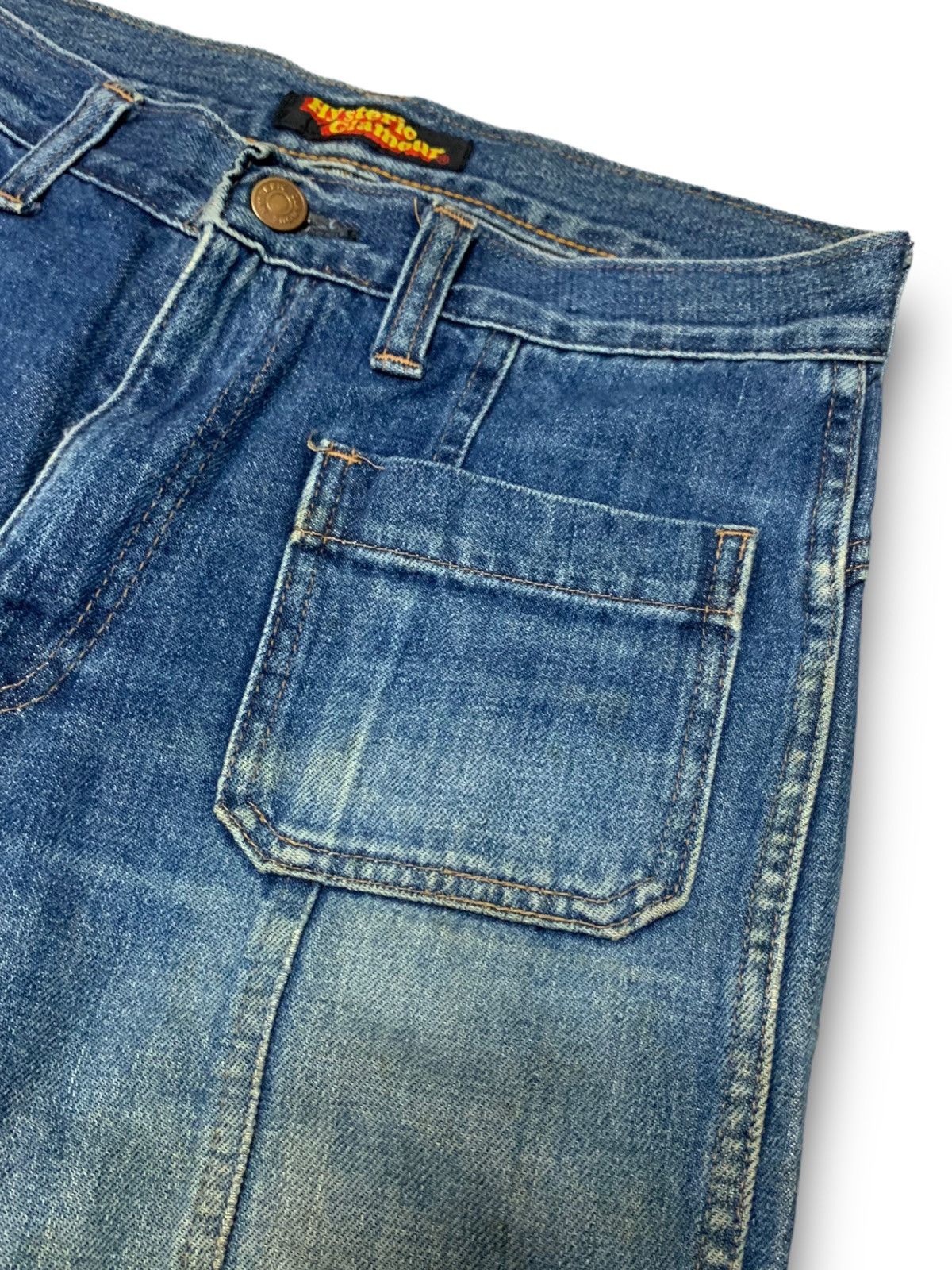 Designer × Hysteric Glamour × Japanese Brand VINTAGE HYSTERIC GLAMOUR BOOT CUT BUSH POCKETS PANTS DENIM Size US 29 - 8 Thumbnail