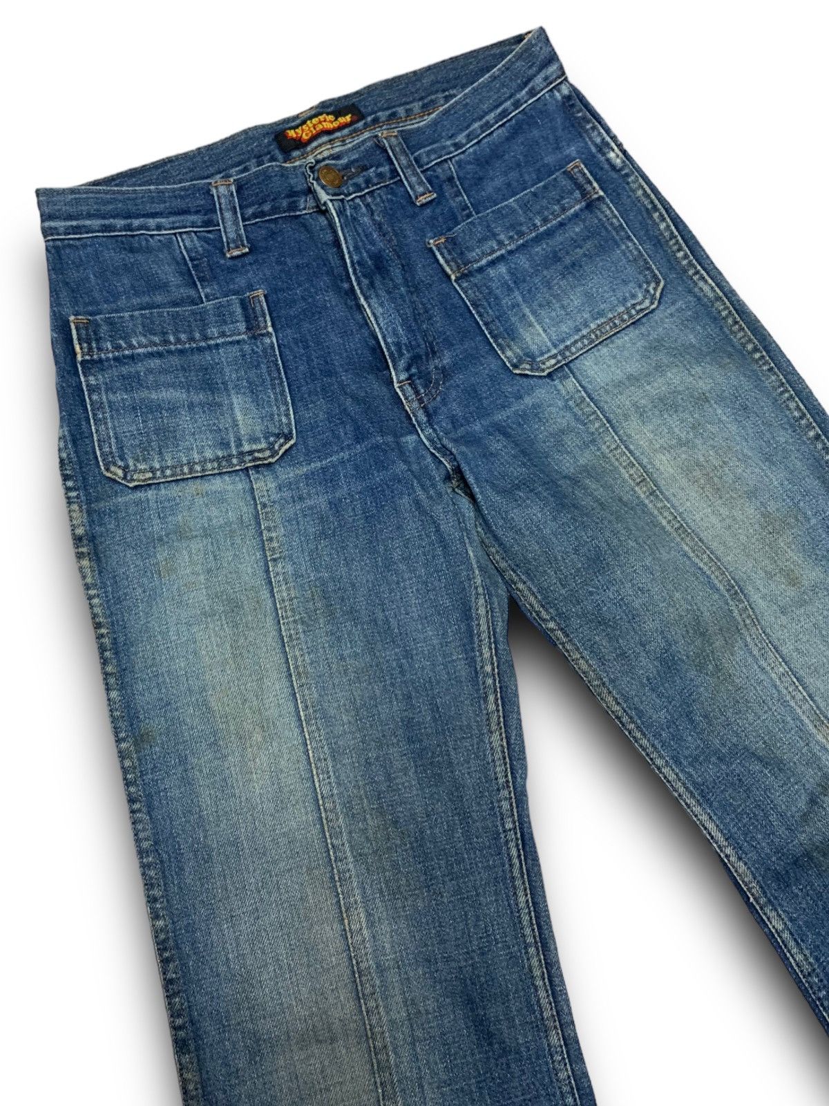 Designer × Hysteric Glamour × Japanese Brand VINTAGE HYSTERIC GLAMOUR BOOT CUT BUSH POCKETS PANTS DENIM Size US 29 - 6 Thumbnail