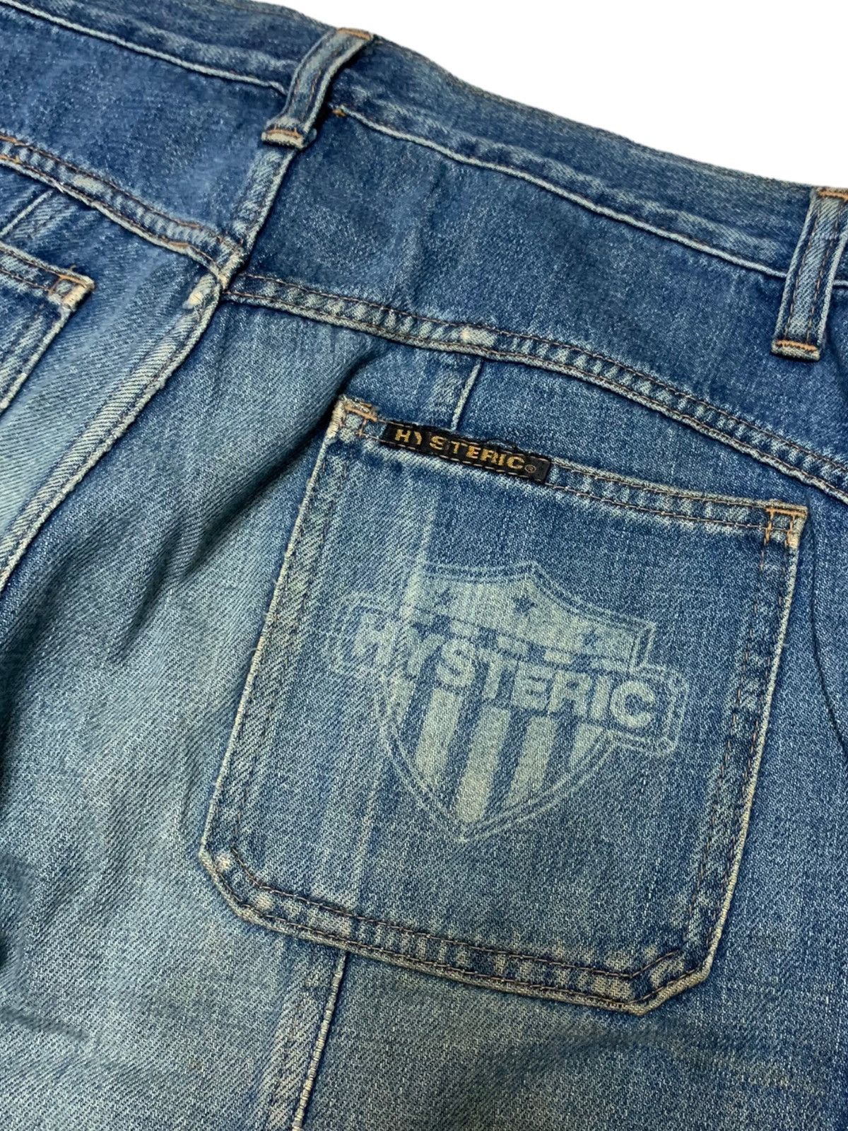 Designer × Hysteric Glamour × Japanese Brand VINTAGE HYSTERIC GLAMOUR BOOT CUT BUSH POCKETS PANTS DENIM Size US 29 - 18 Thumbnail