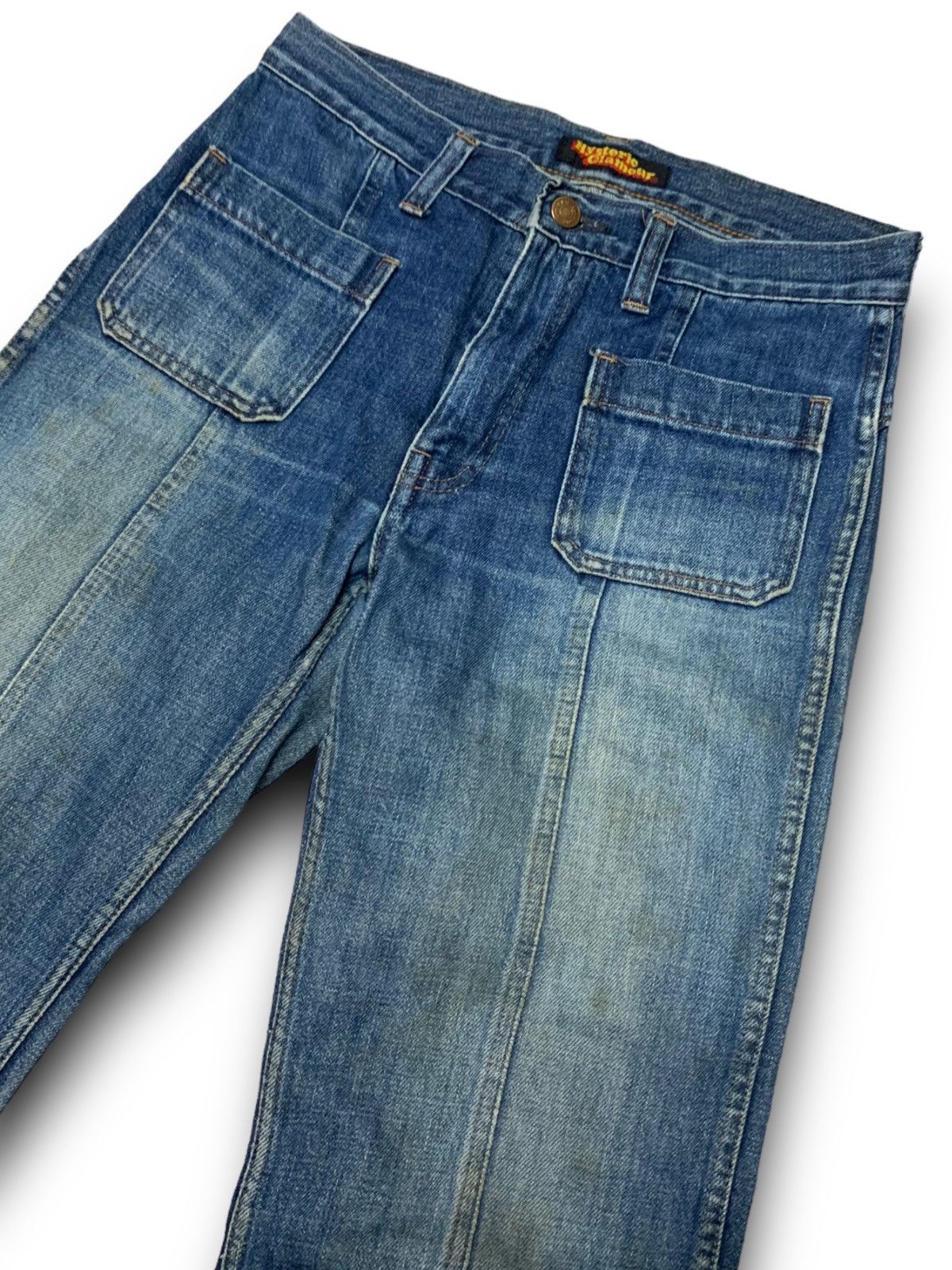 Designer × Hysteric Glamour × Japanese Brand VINTAGE HYSTERIC GLAMOUR BOOT CUT BUSH POCKETS PANTS DENIM Size US 29 - 7 Thumbnail