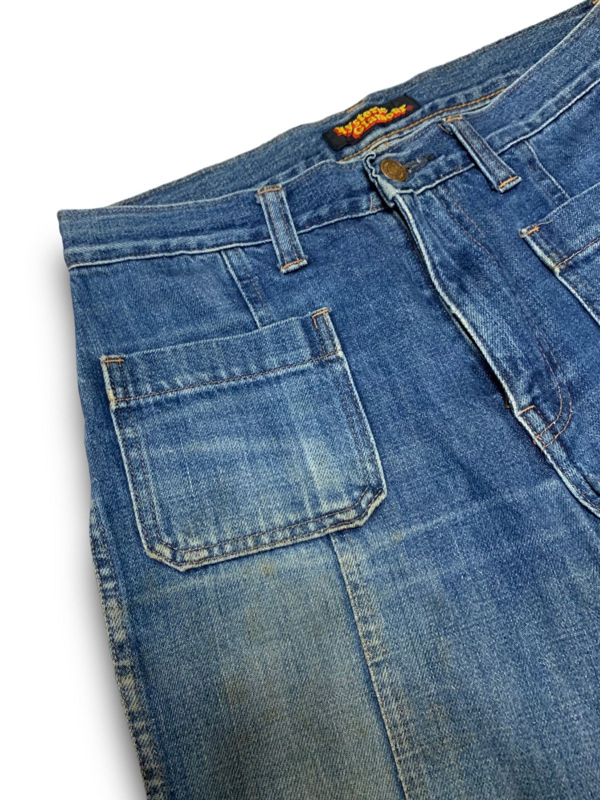 Designer × Hysteric Glamour × Japanese Brand VINTAGE HYSTERIC GLAMOUR BOOT CUT BUSH POCKETS PANTS DENIM Size US 29 - 9 Thumbnail