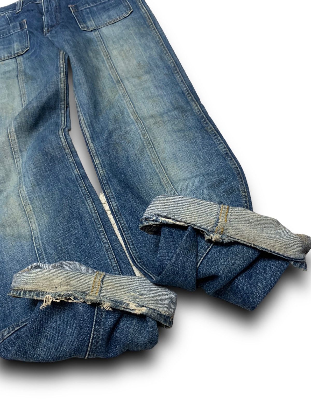 Designer × Hysteric Glamour × Japanese Brand VINTAGE HYSTERIC GLAMOUR BOOT CUT BUSH POCKETS PANTS DENIM Size US 29 - 15 Thumbnail