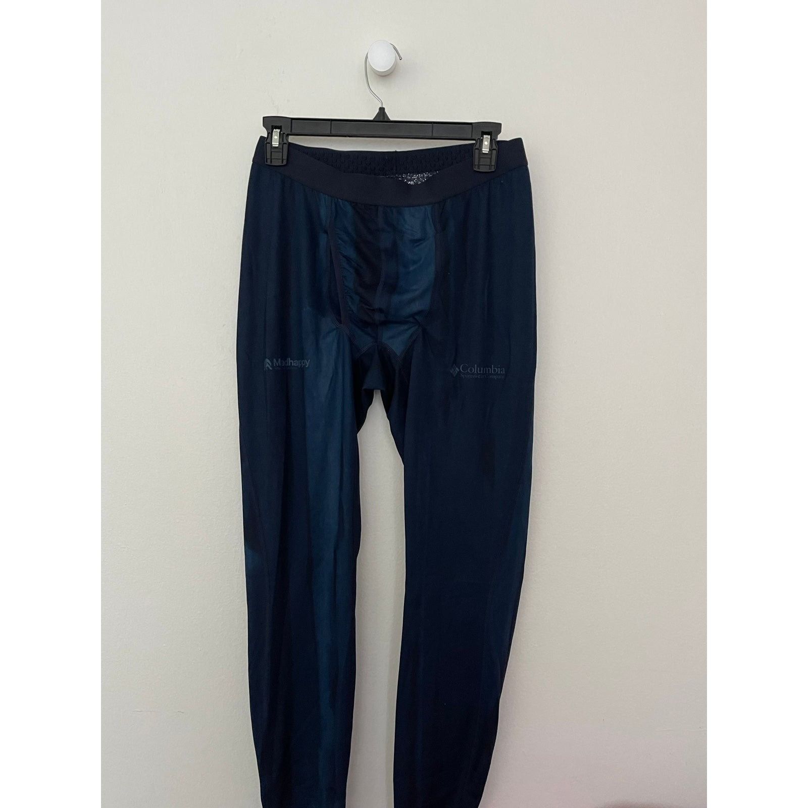 NEW MADHAPPY X COLUMBIA SPORTWEAR COLECTION NAVY SPANDEX L
