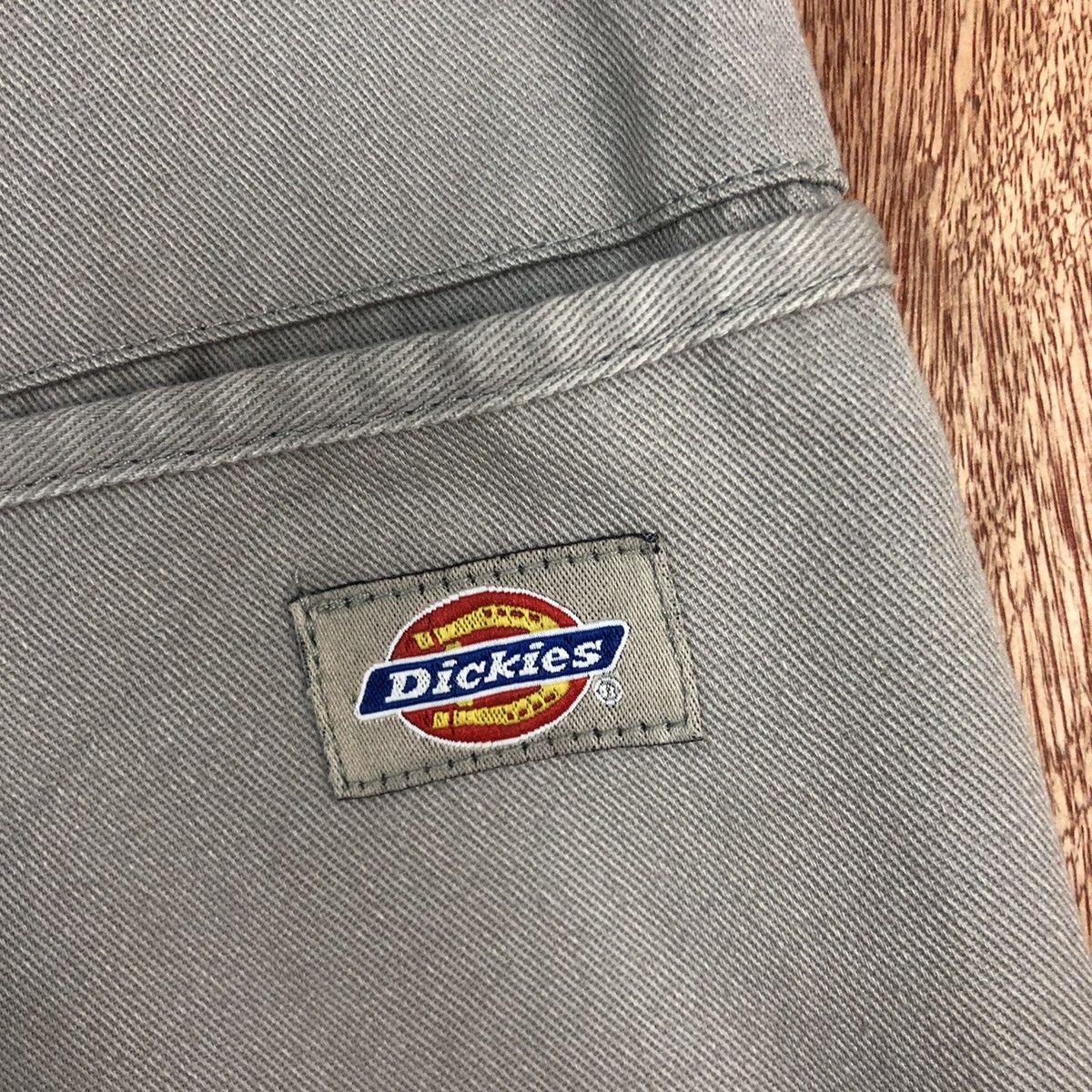 Dickies Dickies Grey Straight double knee Pants #c826 Size US 31 - 10 Thumbnail