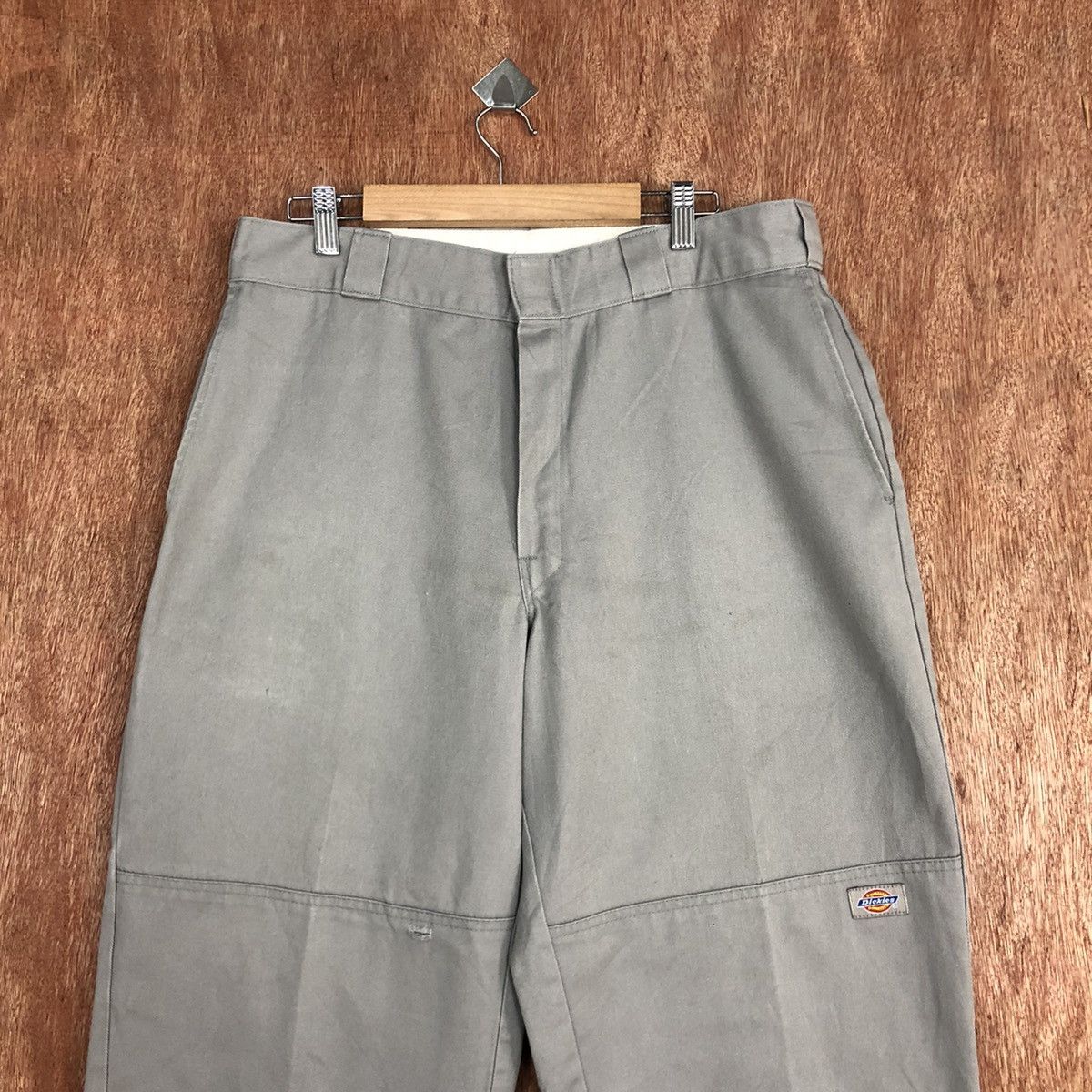 Dickies Dickies Grey Straight double knee Pants #c826 Size US 31 - 2 Thumbnail