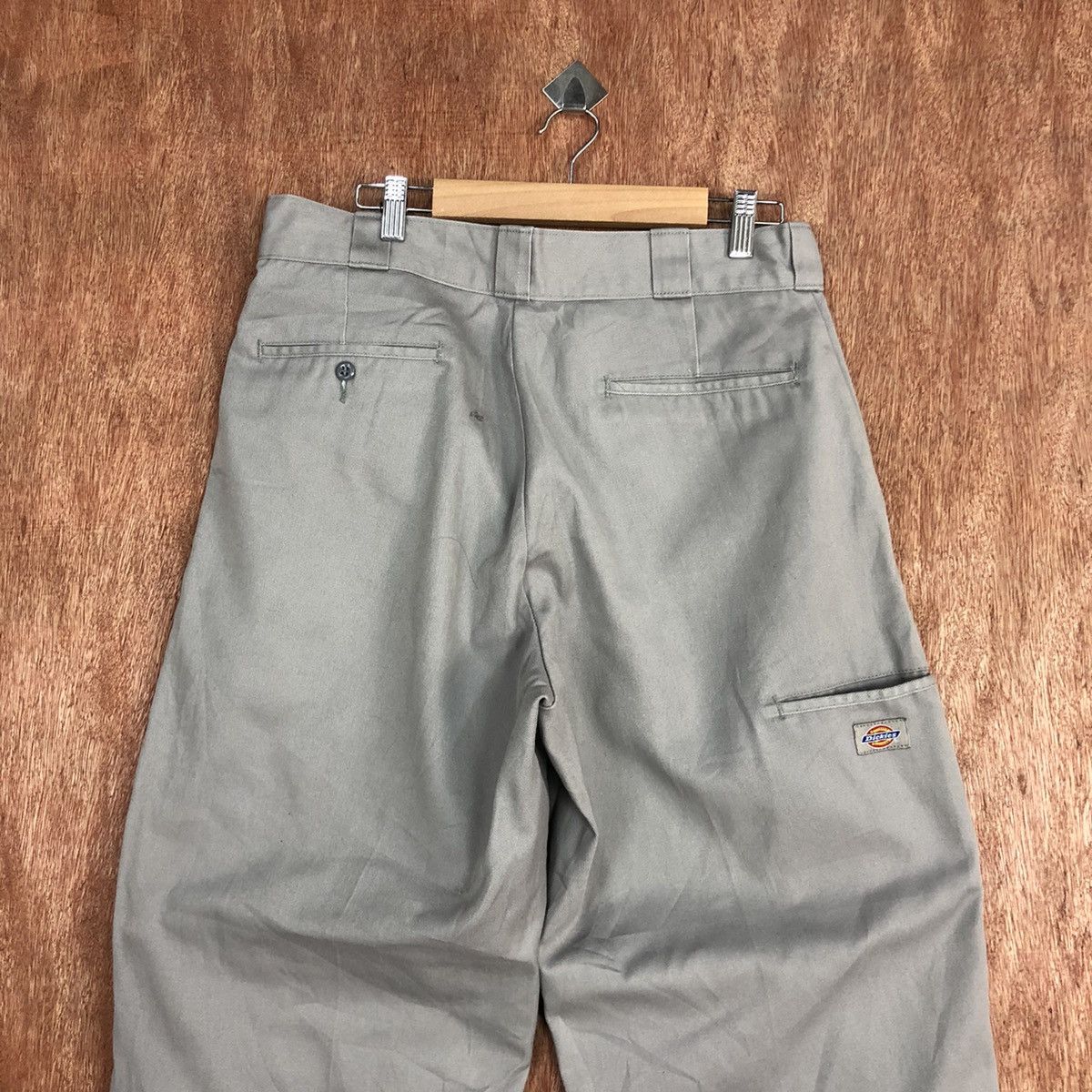 Dickies Dickies Grey Straight double knee Pants #c826 Size US 31 - 8 Thumbnail