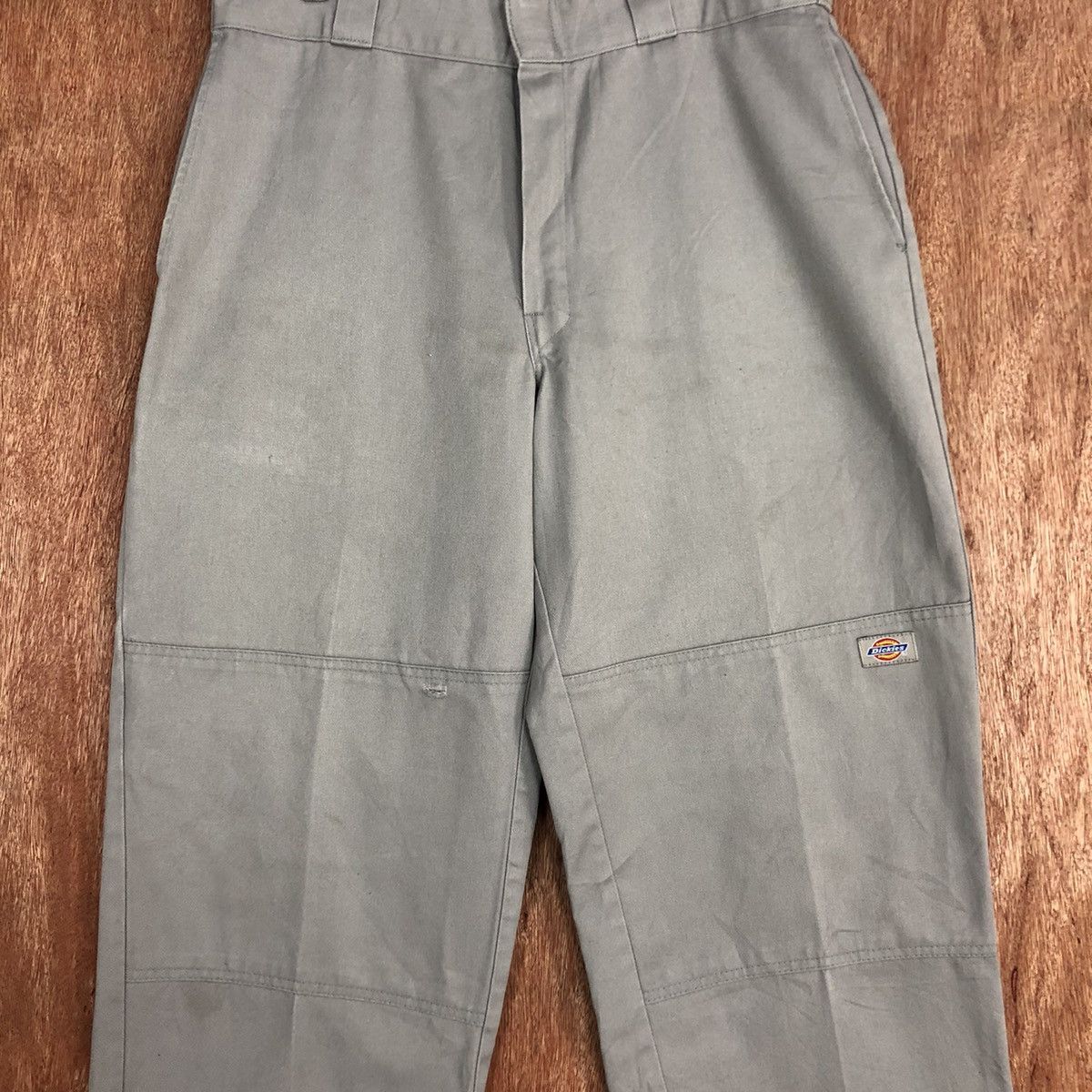 Dickies Dickies Grey Straight double knee Pants #c826 Size US 31 - 4 Thumbnail