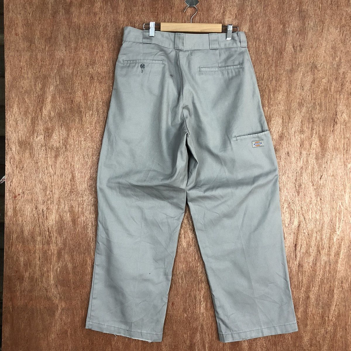 Dickies Dickies Grey Straight double knee Pants #c826 Size US 31 - 7 Thumbnail