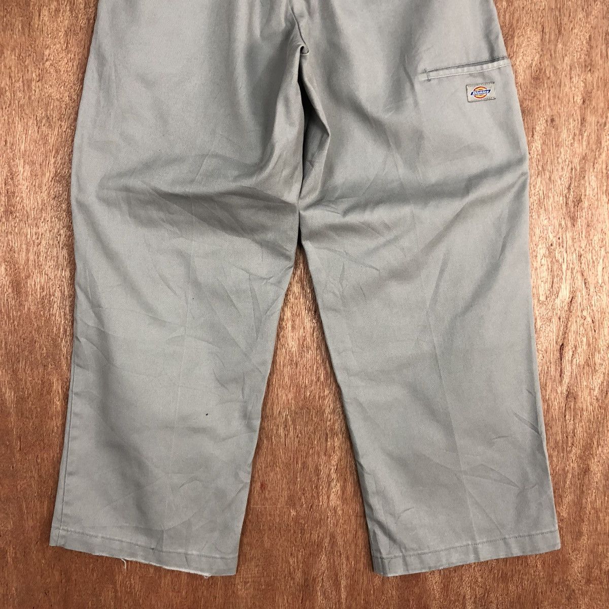 Dickies Dickies Grey Straight double knee Pants #c826 Size US 31 - 9 Thumbnail
