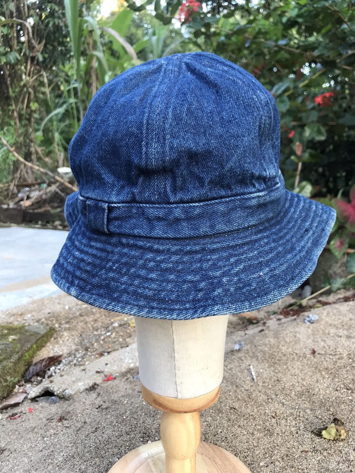 Japanese Brand × Vintage VTG JAPANESE BRAND BUCKET HAT INSPIRED 60’S USNAVY DENIM Size ONE SIZE - 4 Thumbnail
