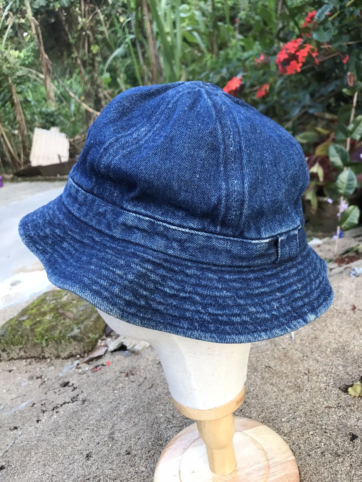 Japanese Brand × Vintage VTG JAPANESE BRAND BUCKET HAT INSPIRED 60’S USNAVY DENIM Size ONE SIZE - 2 Thumbnail