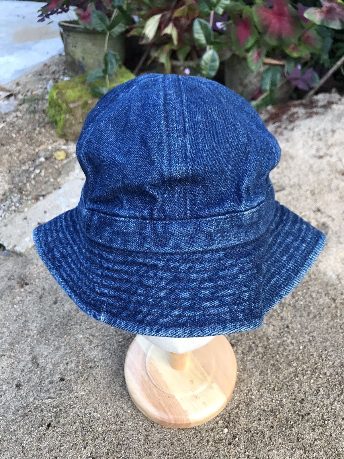 Japanese Brand × Vintage VTG JAPANESE BRAND BUCKET HAT INSPIRED 60’S USNAVY DENIM Size ONE SIZE - 3 Thumbnail