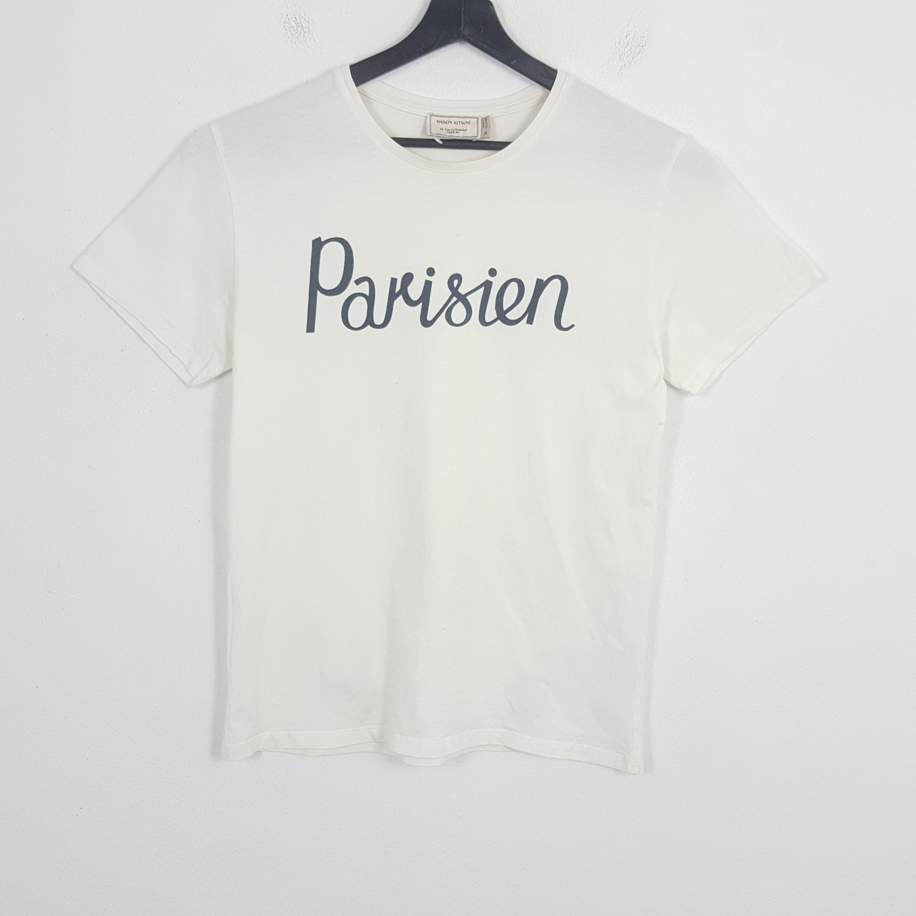 PARISIEN Maison Kitsune White Tshirt