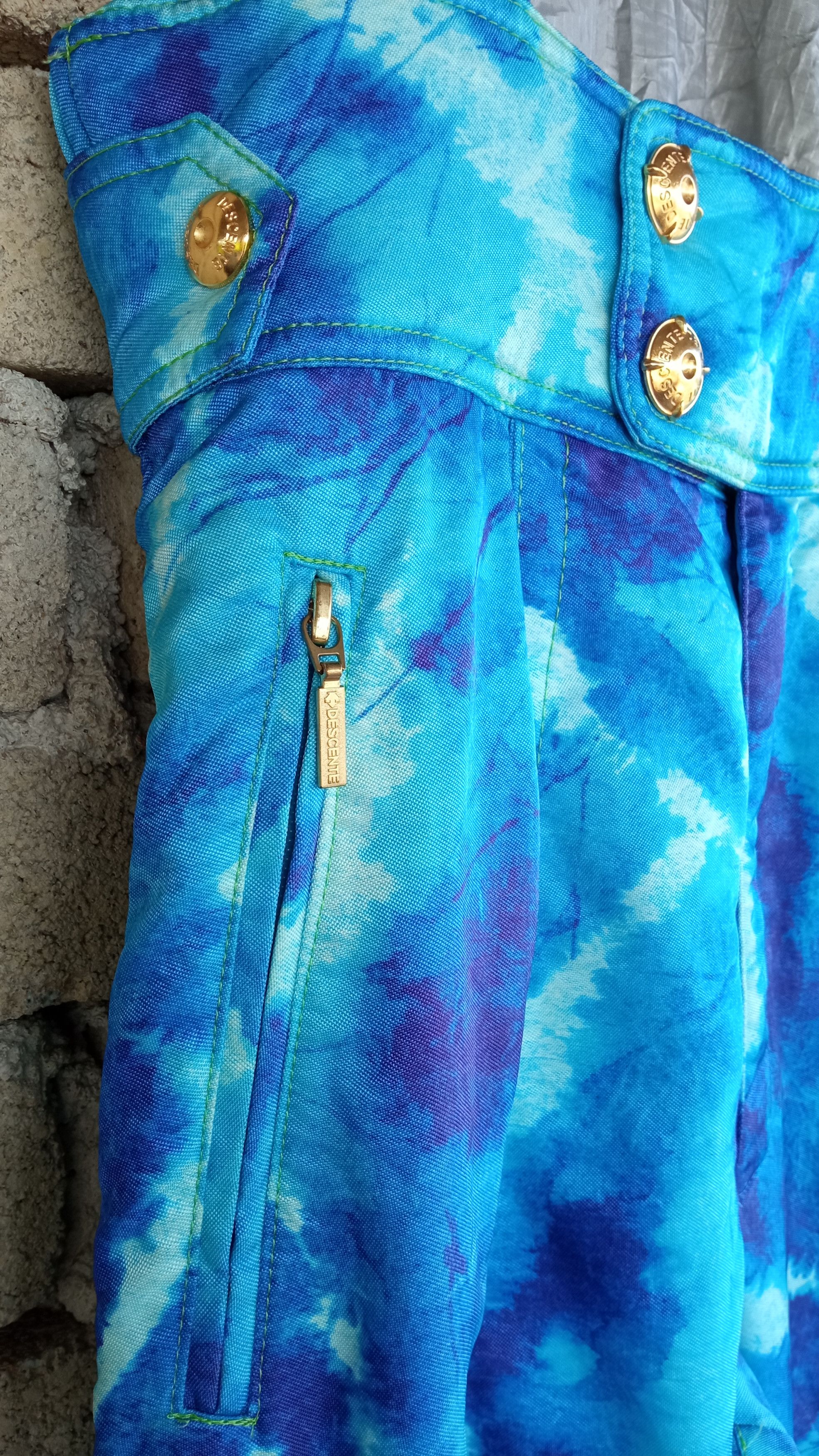 Descente × Japanese Brand × Vintage 🔥🔥Vtg Descente SkiWear Fullprint Overall Koverall Jumpsuit Size US 30 / EU 46 - 11 Thumbnail