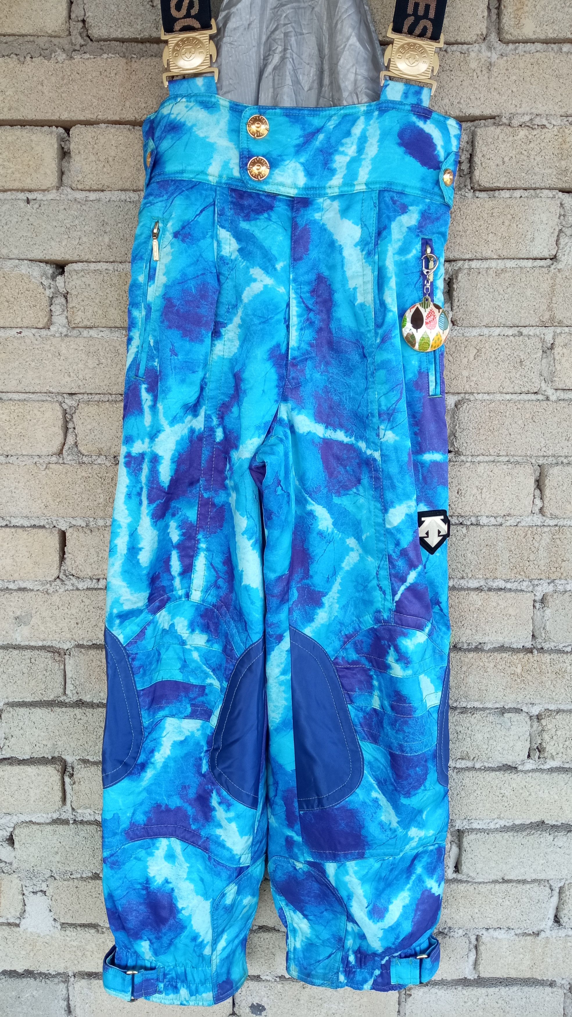 Descente × Japanese Brand × Vintage 🔥🔥Vtg Descente SkiWear Fullprint Overall Koverall Jumpsuit Size US 30 / EU 46 - 5 Thumbnail