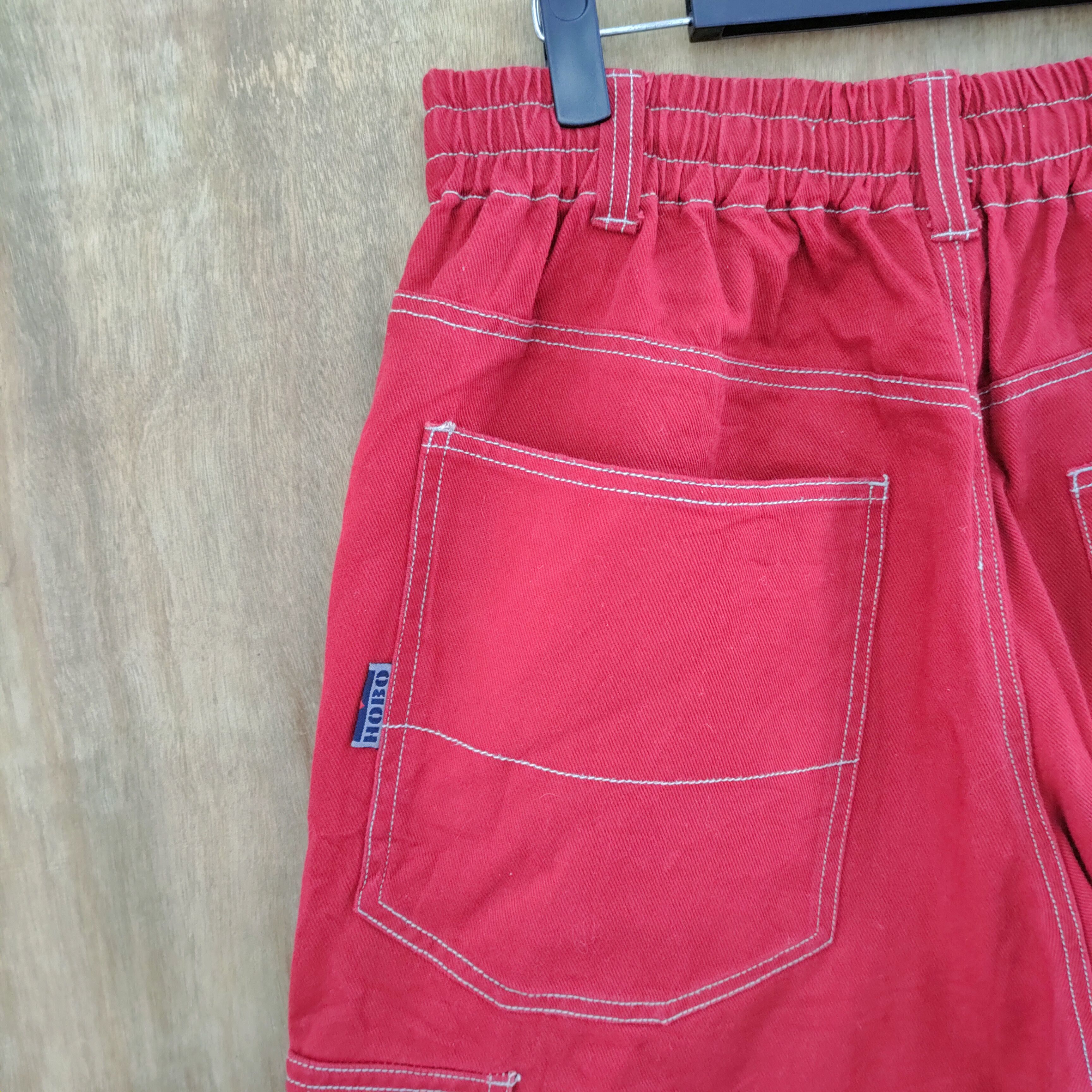 Hobo × Vintage HOBO RED BAGGY CARGO PANTS Size US 32 / EU 48 - 13 Thumbnail