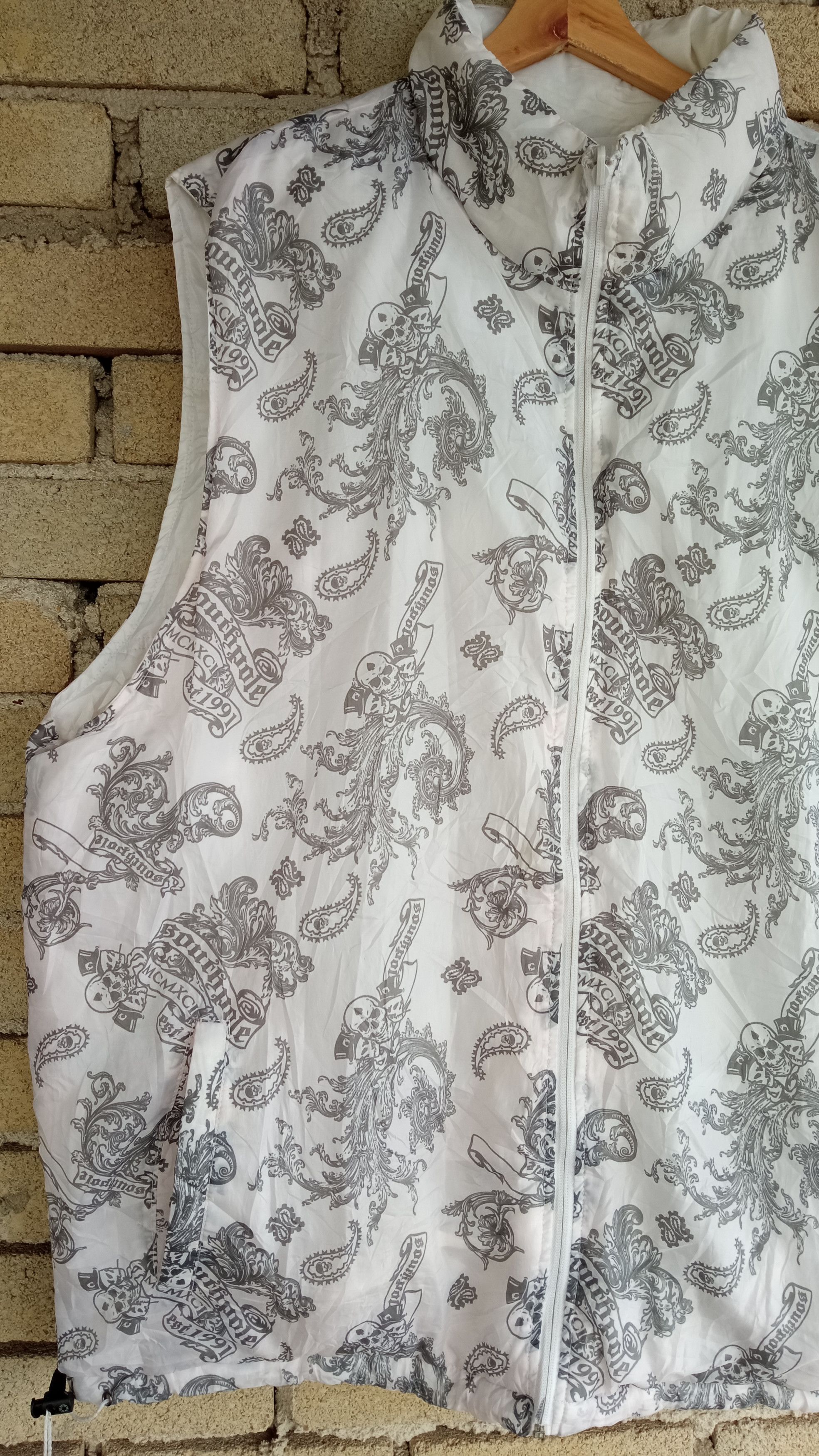 Japanese Brand × Southpole × Vintage 🔥🔥Authentic Southpole Full Print Sweater Vest Jacket Size US XXL / EU 58 / 5 - 6 Thumbnail