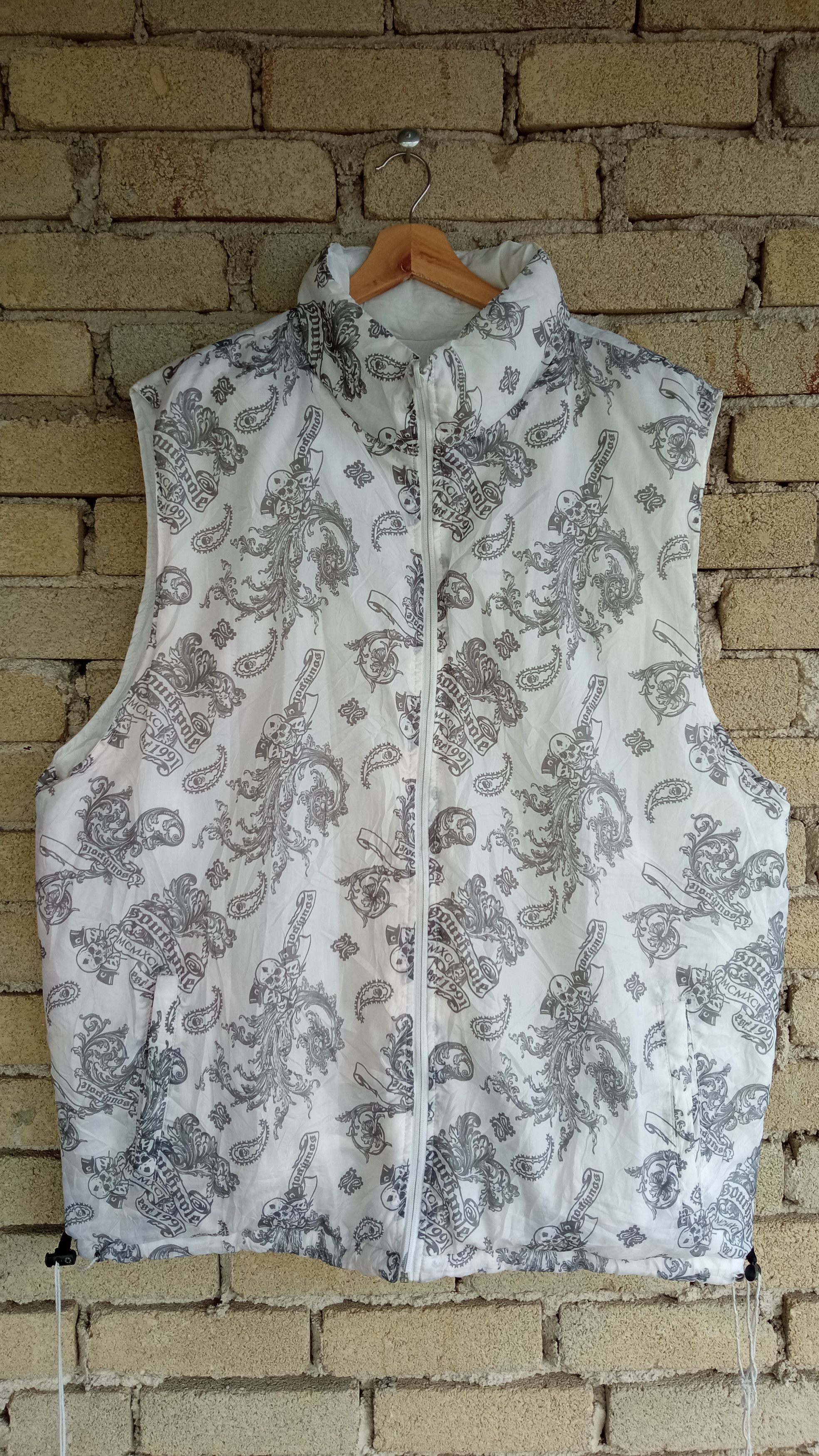 Japanese Brand × Southpole × Vintage 🔥🔥Authentic Southpole Full Print Sweater Vest Jacket Size US XXL / EU 58 / 5 - 1 Thumbnail
