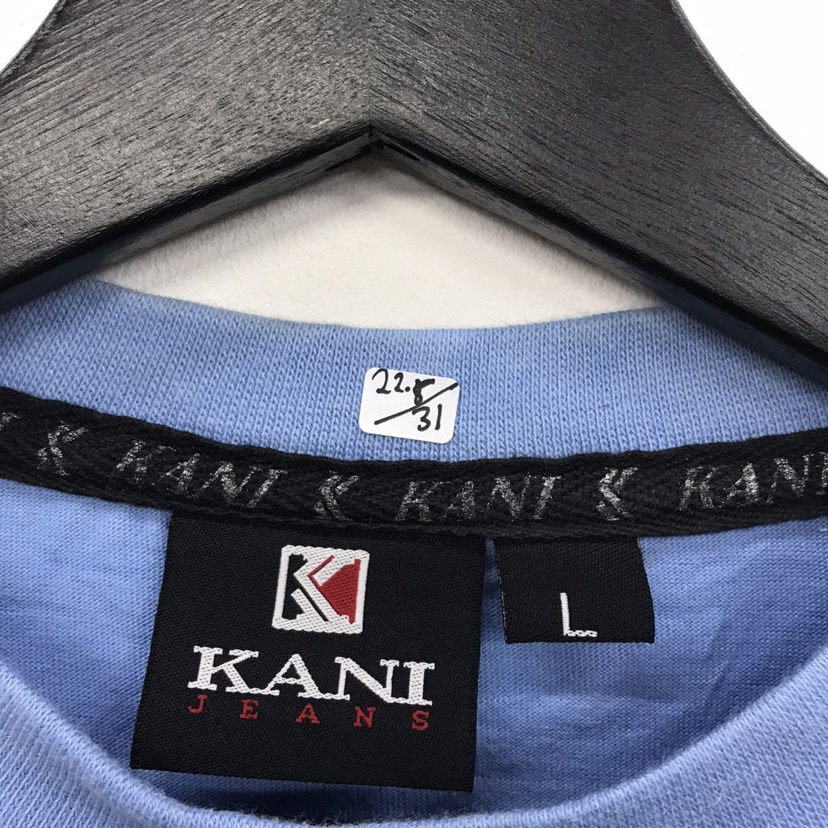 Designer × Karl Kani Rare!! Karl Kani Spellout Embroidery Tee Size US L / EU 52-54 / 3 - 12 Thumbnail