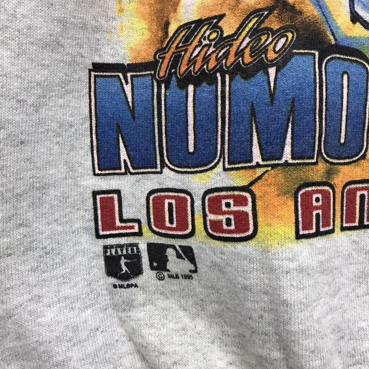 MLB × Salem Sportswear Rare!! Vintage Salem Sportswear MLB Hideo Nomo LA Dodgers Size US M / EU 48-50 / 2 - 8 Thumbnail