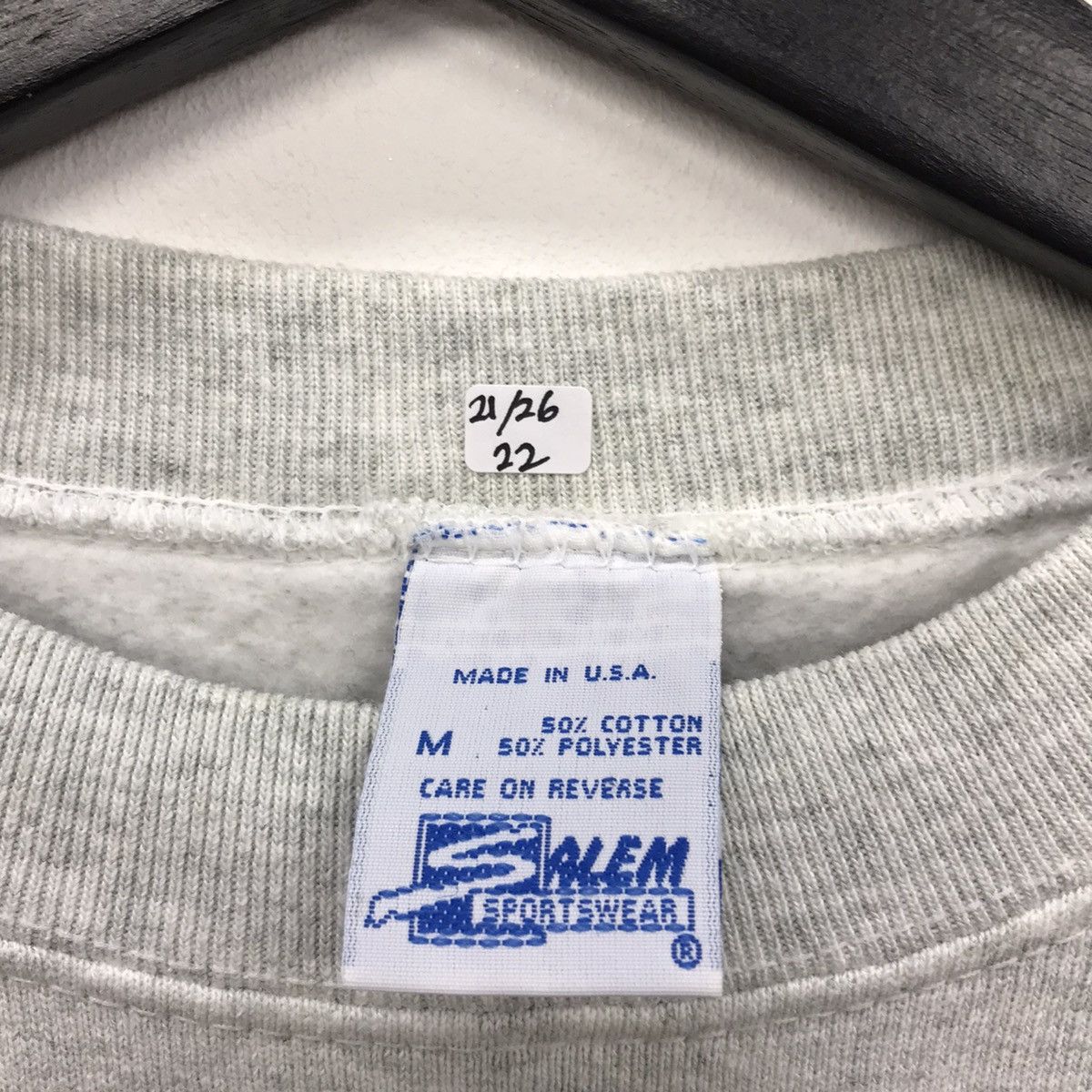 MLB × Salem Sportswear Rare!! Vintage Salem Sportswear MLB Hideo Nomo LA Dodgers Size US M / EU 48-50 / 2 - 15 Thumbnail