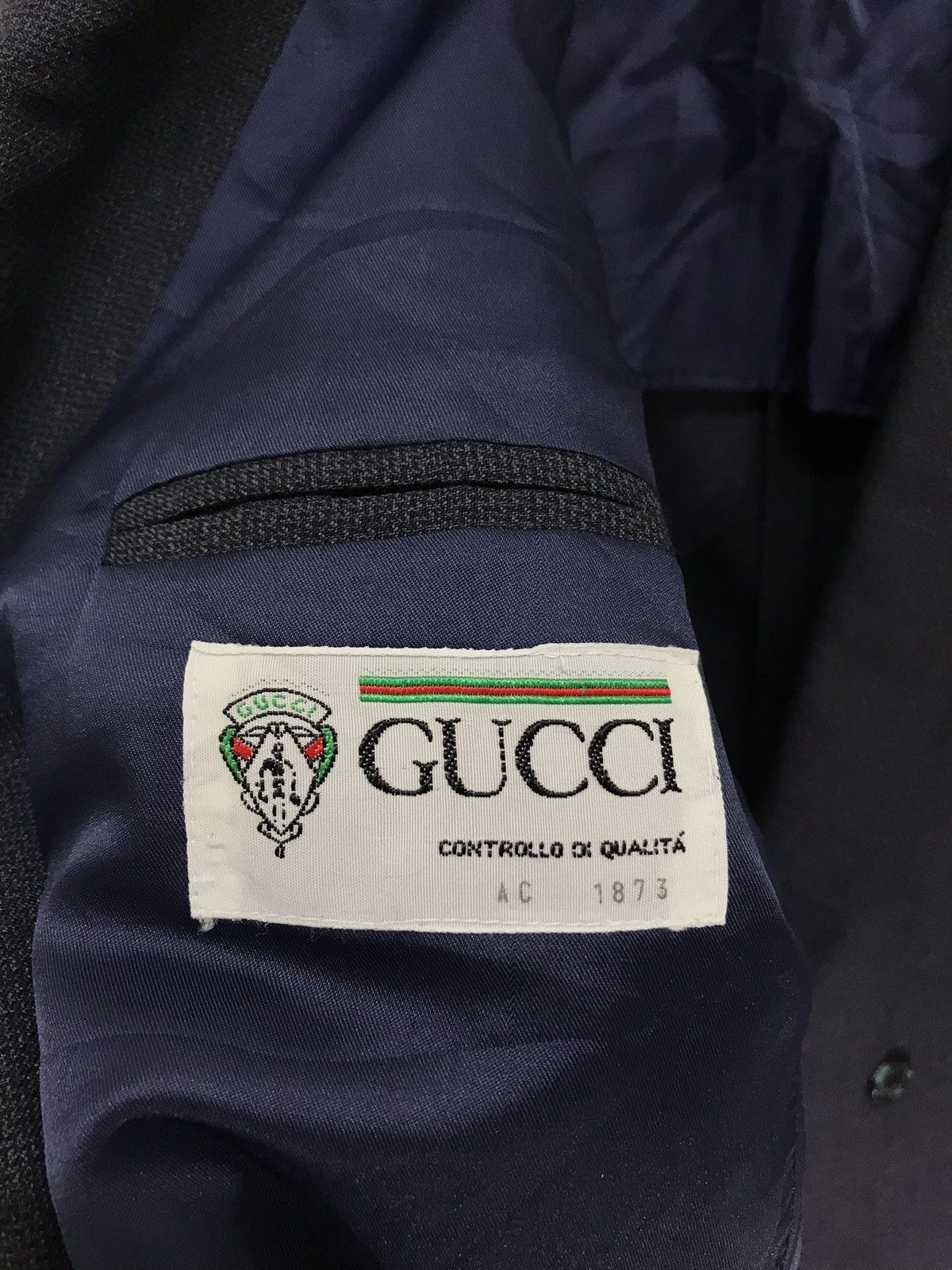 Gucci Vintage Gucci Double Breast Coat Blazer 4🟩6 Size US M / EU 48-50 / 2 - 5 Thumbnail