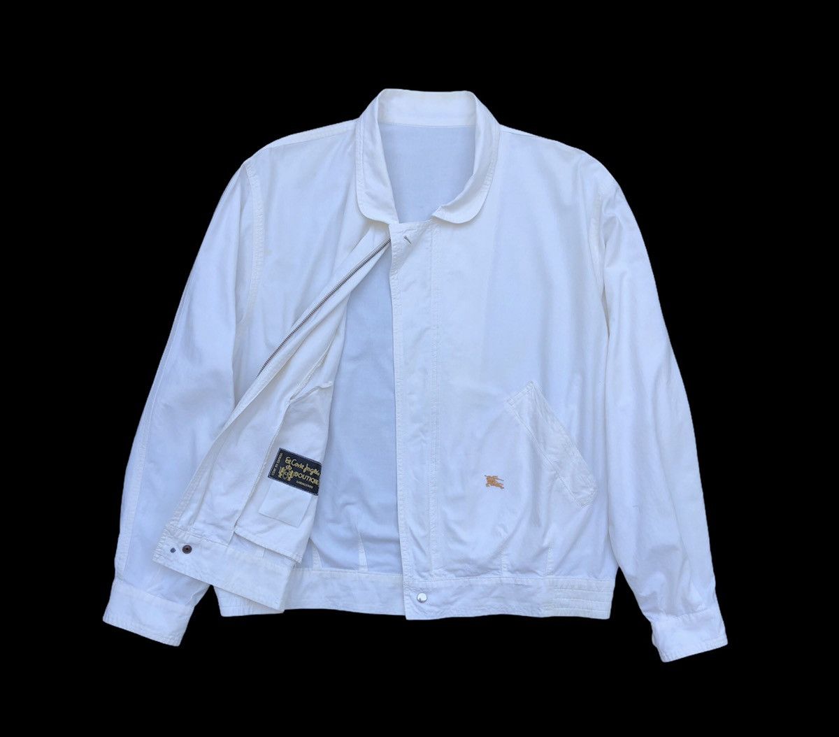 Burberry Vintage Burberrys Prorsum Cotton Bombers Jacket Size US L / EU 52-54 / 3 - 2 Thumbnail